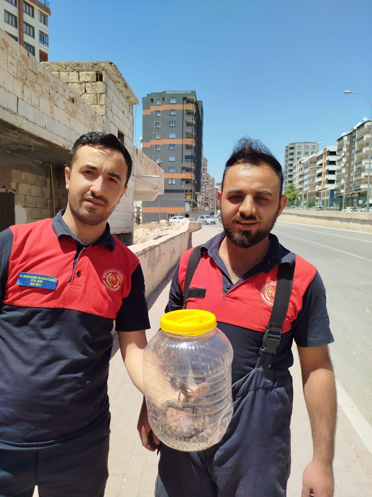 Karaköprü’de Evin İçerisinde Korku Dolu Anlar! (1)