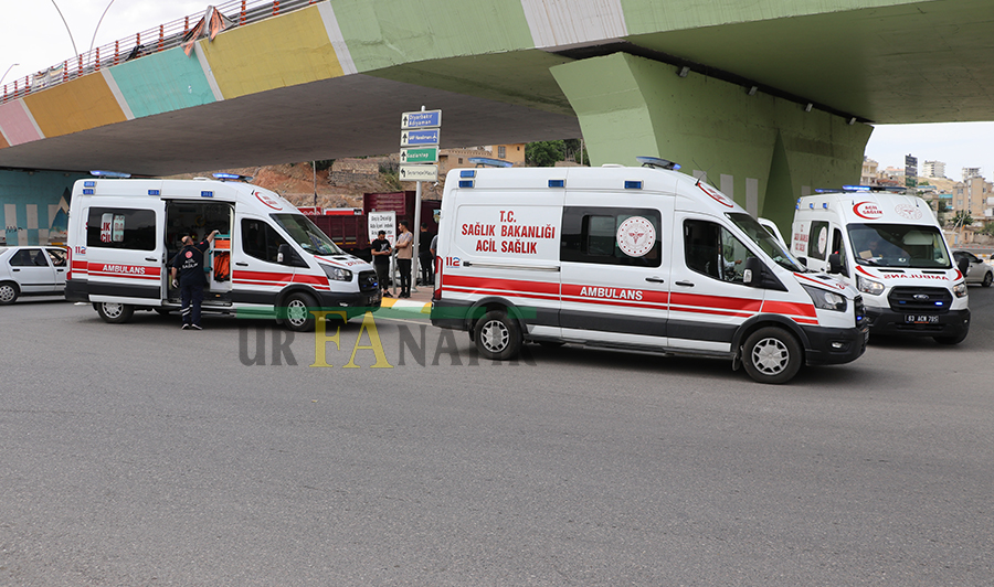 Karşıyaka Mahallesi Diyarbakır Yolu Kaza (2)
