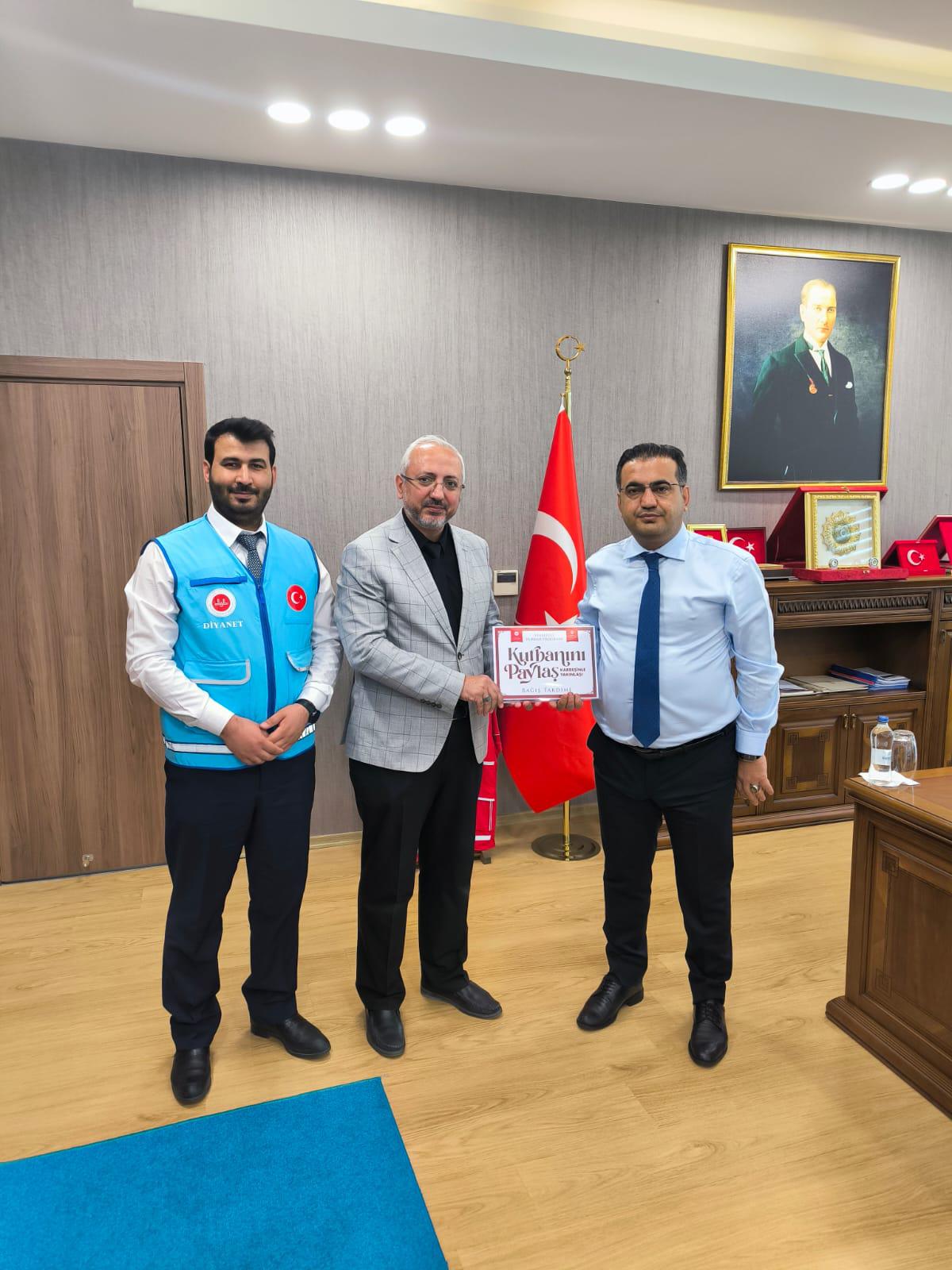 Kaymakam Kıyıcı Kurban Desteği