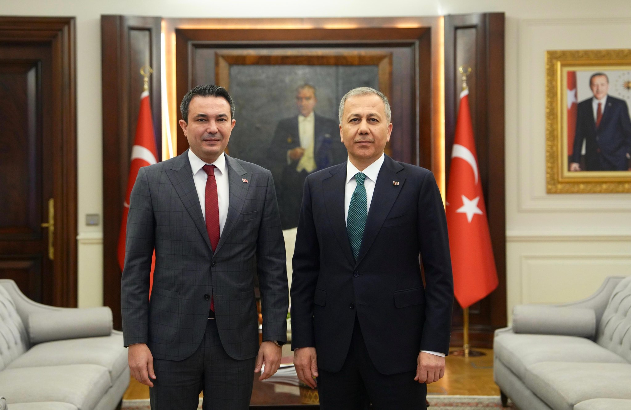 Mehmet Umut Tuncer’den İçişleri Bakanı Ali Yerlikaya’ya Ziyaret