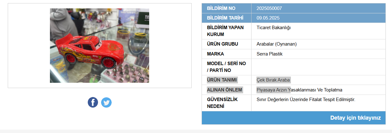 Oyuncak Arabada Büyük Ri̇sk