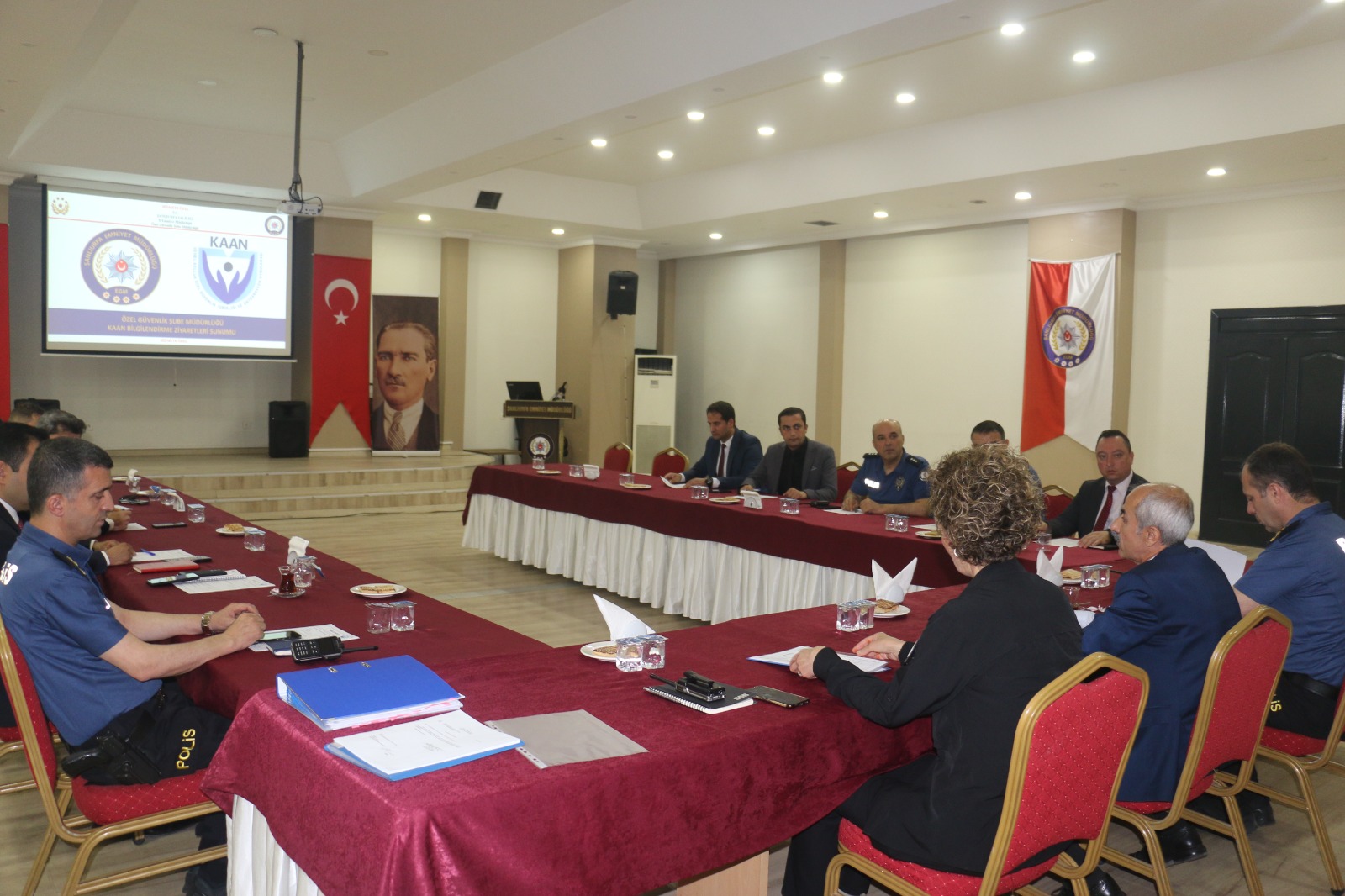 Poli̇s Başmüfetti̇şleri̇ Şanliurfa’ya Çikarma Yapti (1)