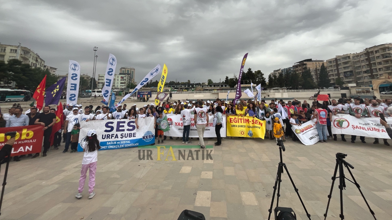 Şanlıurfa 1 Mayıs Kutlamaları Yürüyüş (1)