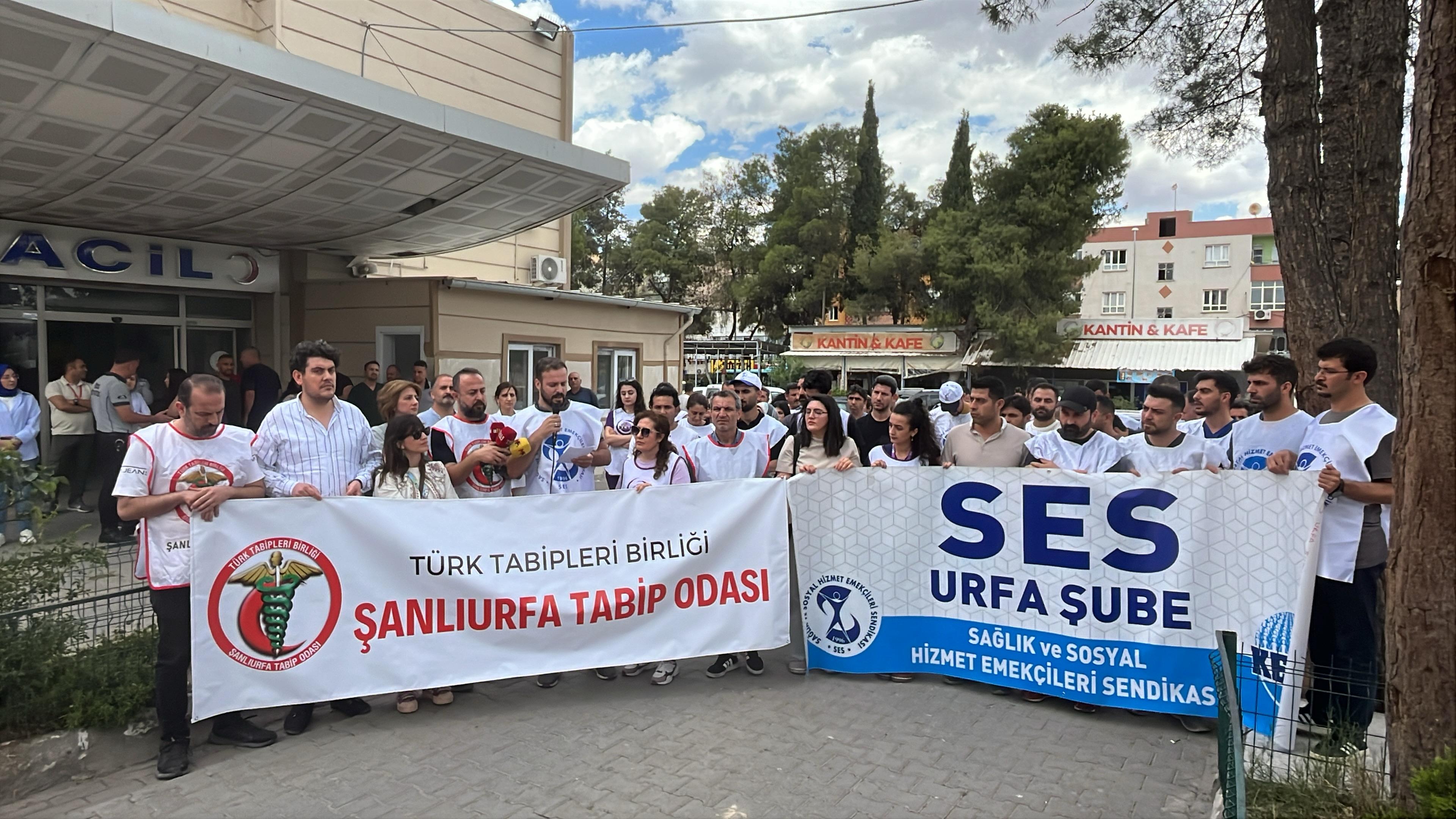 Şanlıurfa'da Acil Serviste Sağlık Çalışanlarına Saldırı