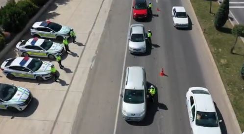 Şanlıurfa’da Bölge Trafik Polisleri Havadan Ve Karadan Denetim Yaptı (1)