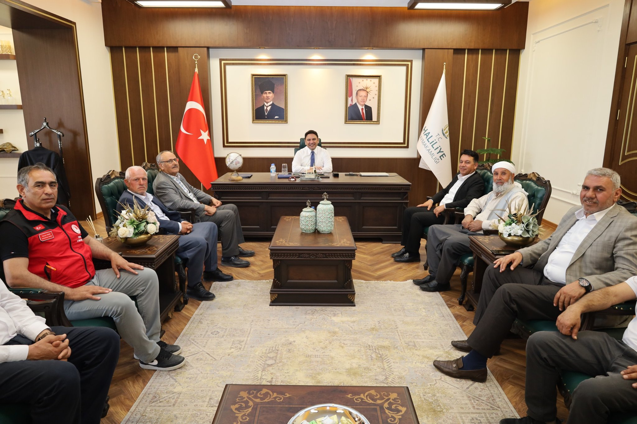 Şanlıurfa’da Muhtarlar Kaymakam Şahin’le Bir Araya Geldi (2)
