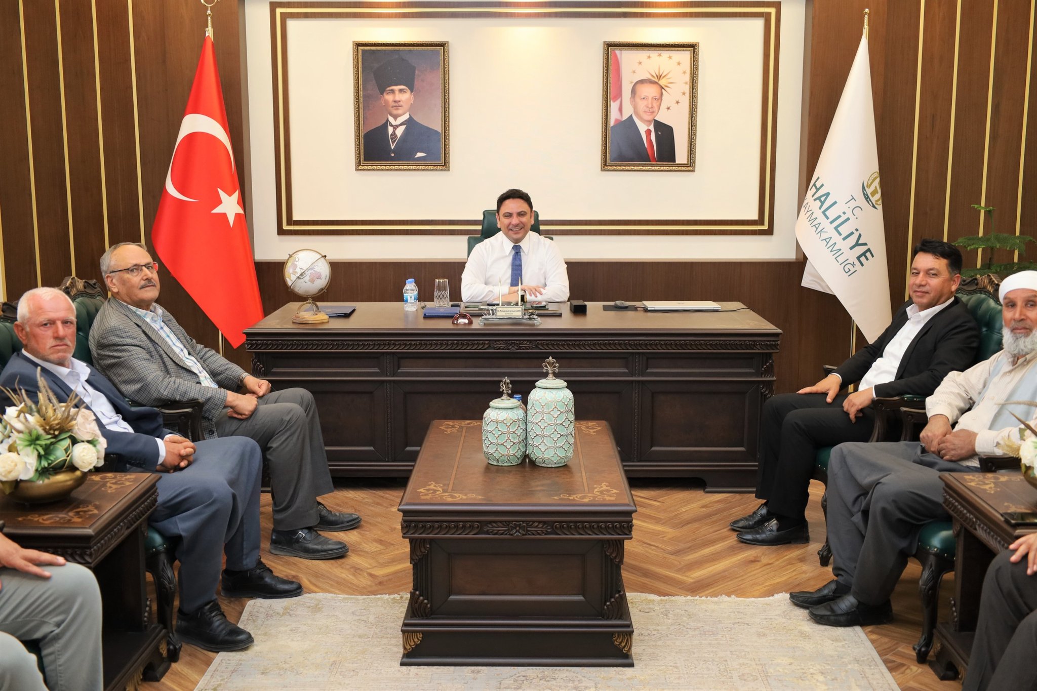 Şanlıurfa’da Muhtarlar Kaymakam Şahin’le Bir Araya Geldi (3)