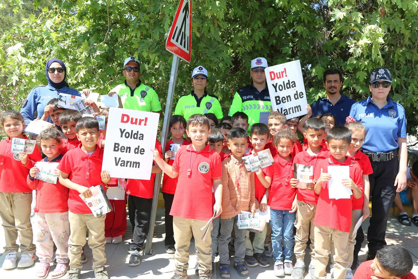 Şanlıurfa’da Trafik Haftasında Polis Ve Jandarma Öğrencilerle Buluştu (5)