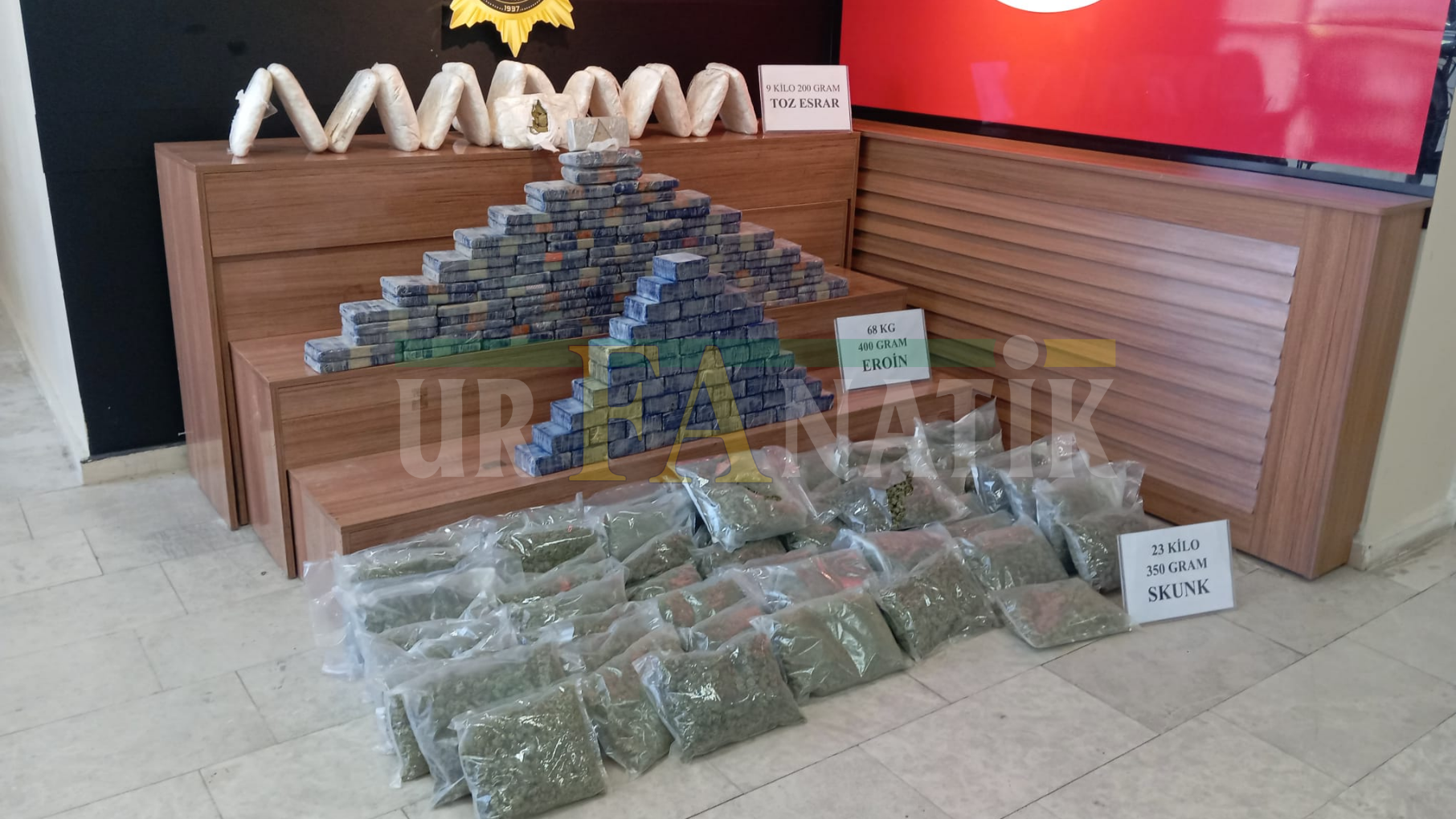 Şanlıurfa'da Uyuşturucu Ele Geçirildi
