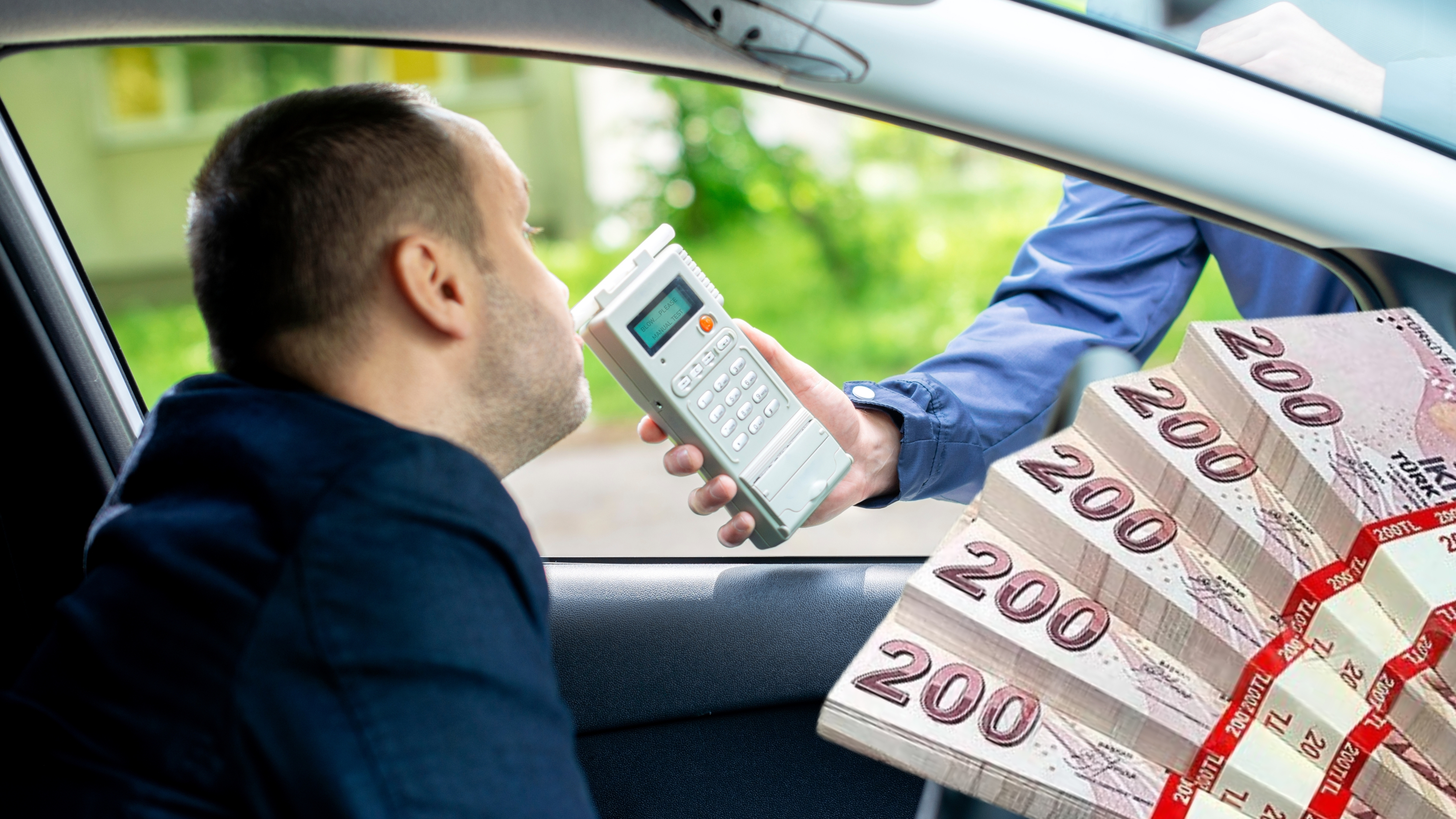Trafi̇kte Alkol Kullanana Ceza Geli̇yor