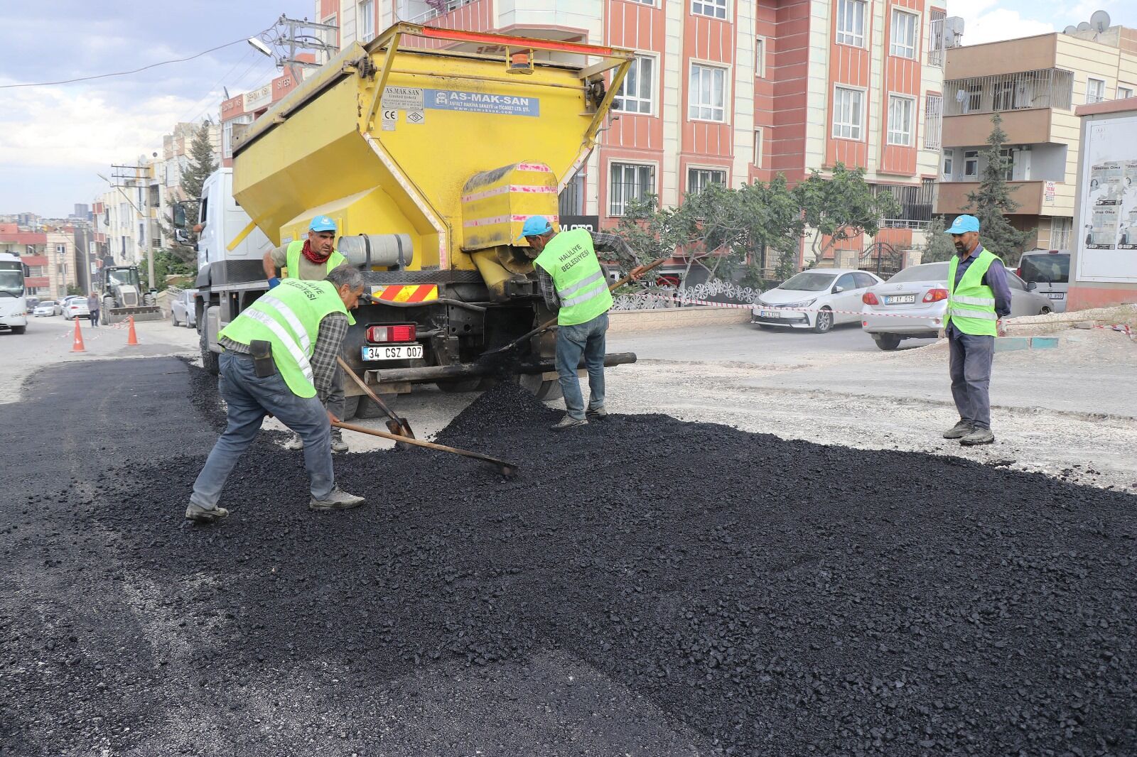 BELEDİYE YOL ÇALIŞMASI