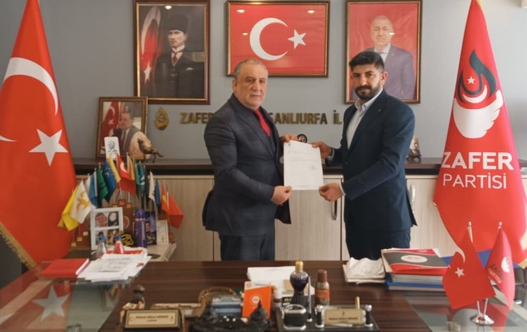 Zafer Partisi Kurucu Haliliye İlçe Başkanı Ramazan Kaya, Geçirdiği Iş Kazası Sonucu Hastaneye Kaldırıldı.