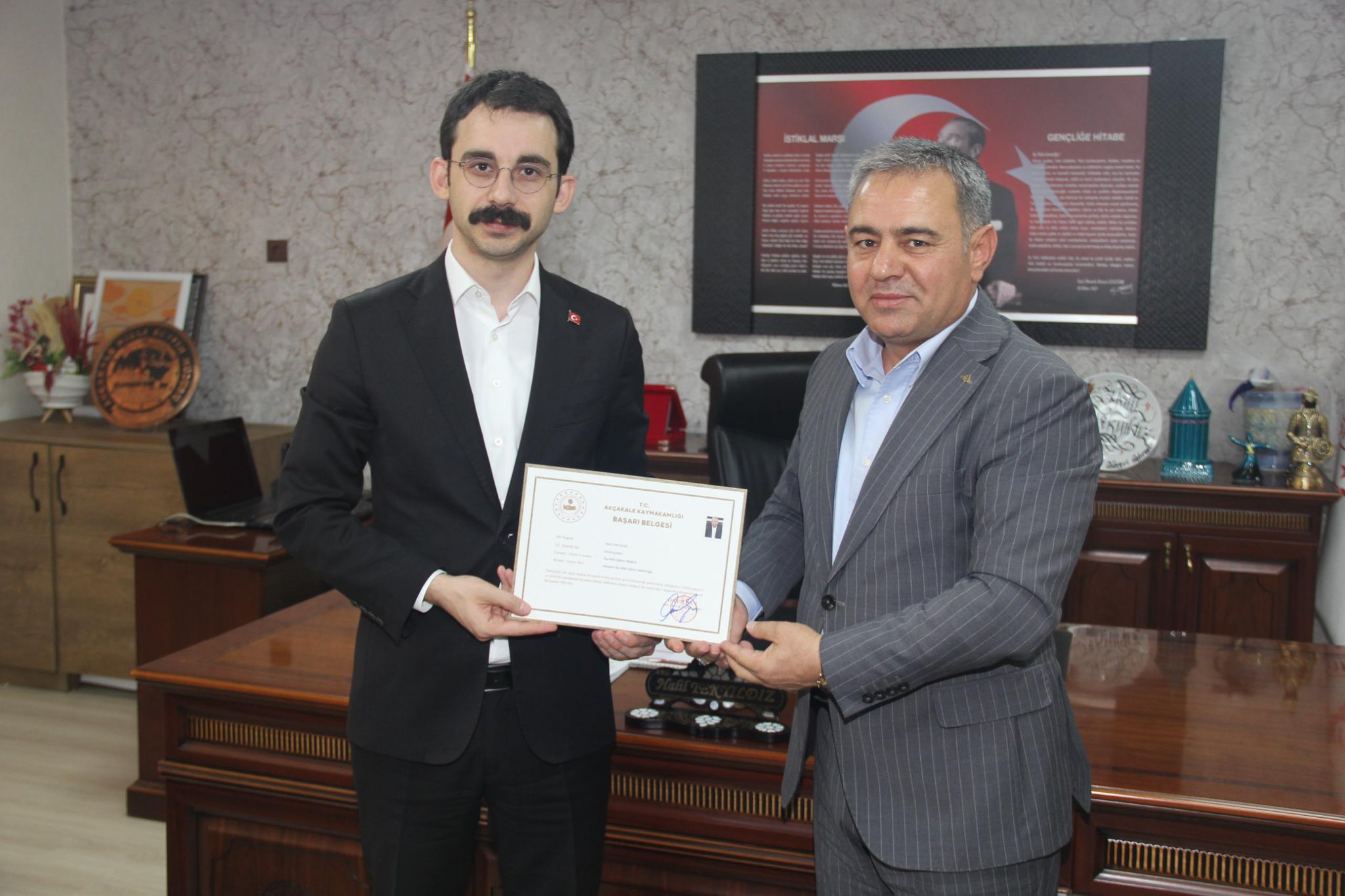 Akçakale’den Belen’e Atanan Kaymakamdan Duygulandıran Veda (1)