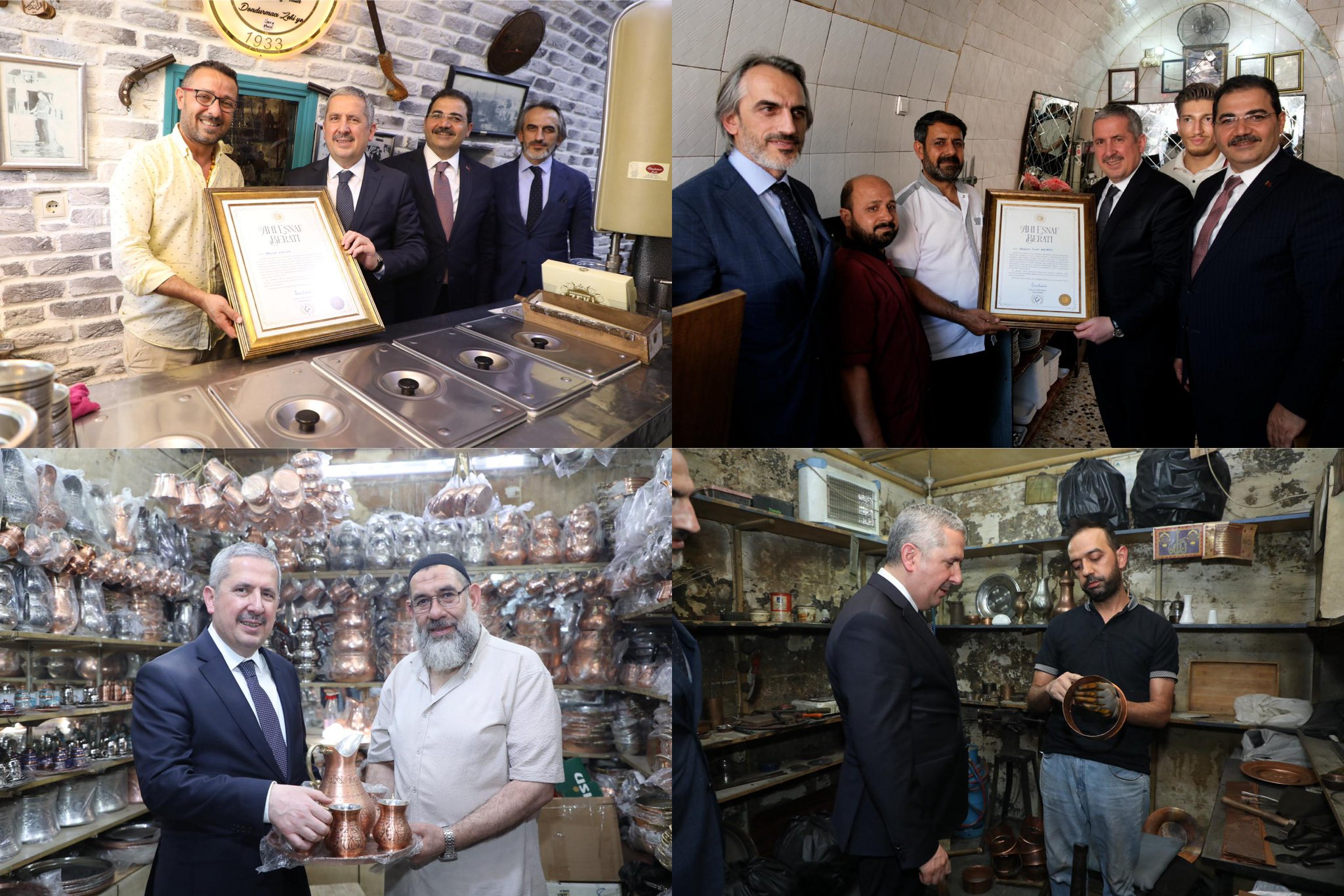 Balıklıgöl Esnafı Bakan Yardımcısı Mahmut Gürcan Ile Birlikte