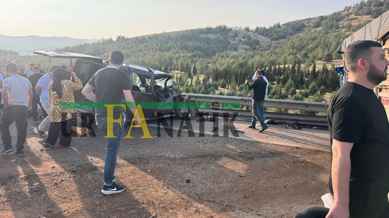 Bayram Öncesi Şanlıurfa Yolunda Feci Kaza! (4)