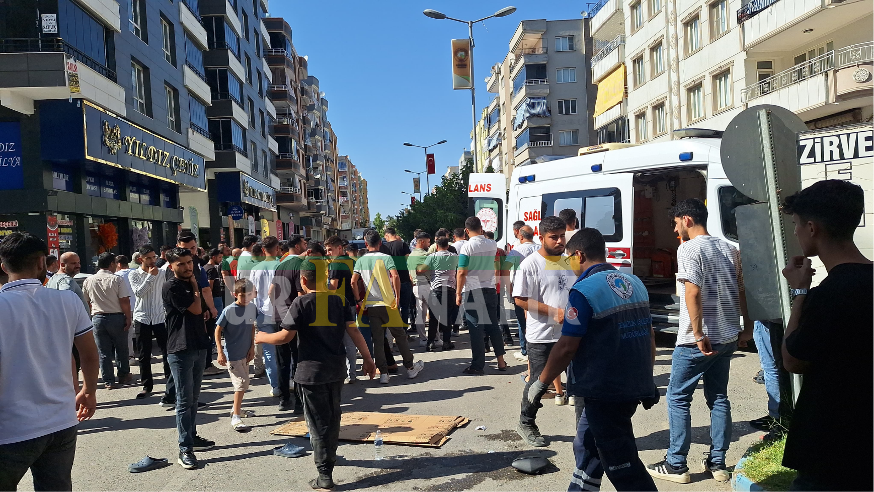 Birecik Meydan Mahallesinde Kaza