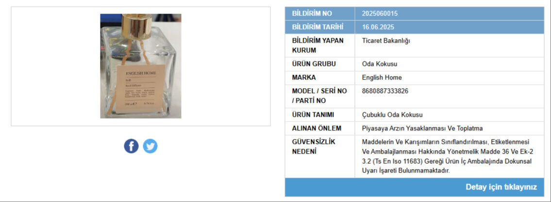 English Home Şoku! Şanlıurfa’da Satılan Ürün Yasaklandı Ve Toplatılıyor