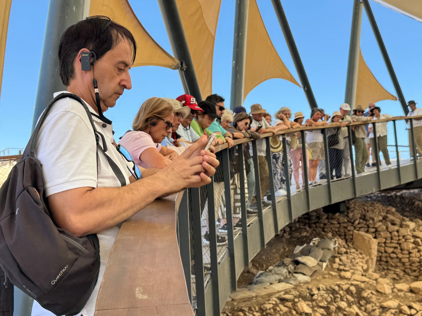 Göbeklitepe’de Ziyaretçi Yoğunluğu! 12 Bin Yıllık Tarihe Yolculuk (2)