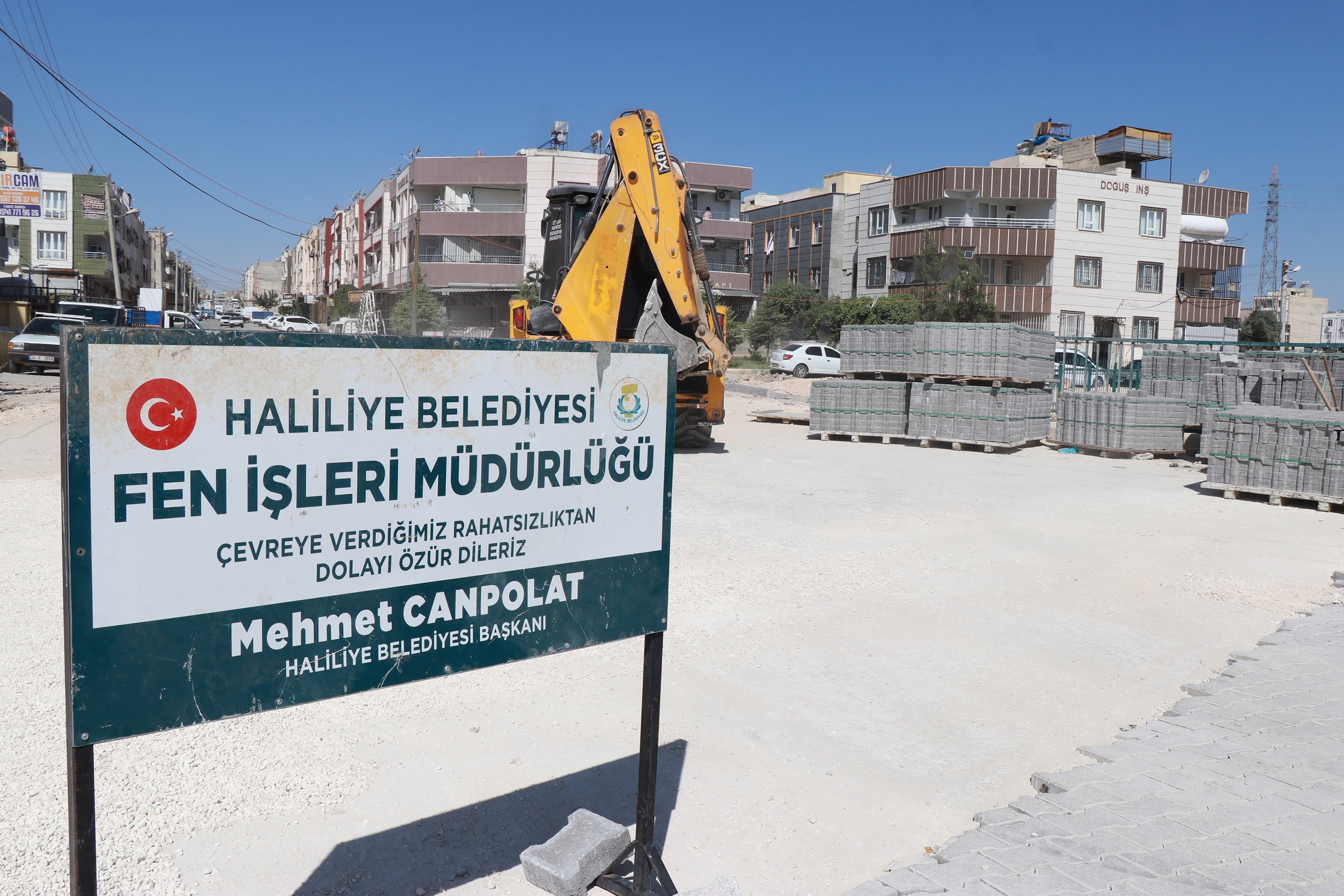 Haliliye Belediyesi’nde Üstyapı Çalışmaları Hızla Devam Ediyor