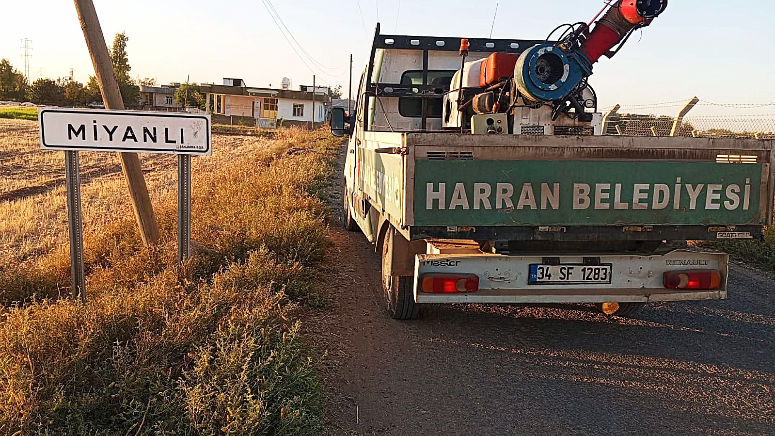Harran'da Haşereyle Mücadele Sürüyor 2