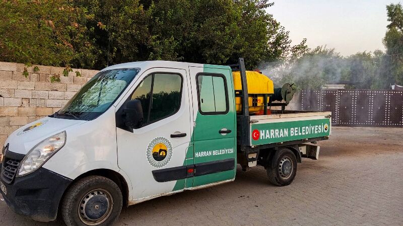 Harran'da İlaçlama Çalışmaları Sürüyor 2
