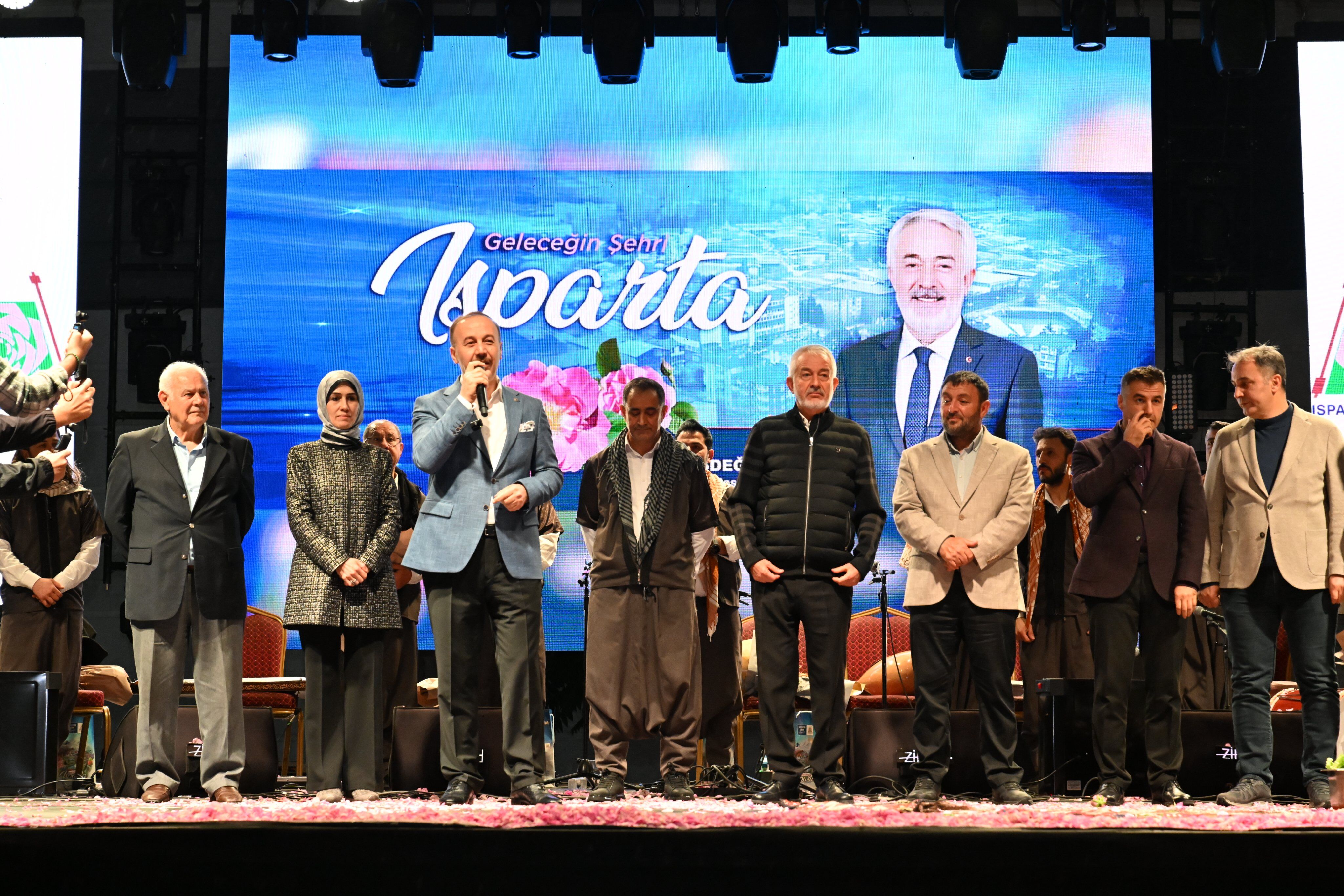 Isparta Gül Festivalinde Şanlıurfa Sıra Gecesi Coşkusu! (3)