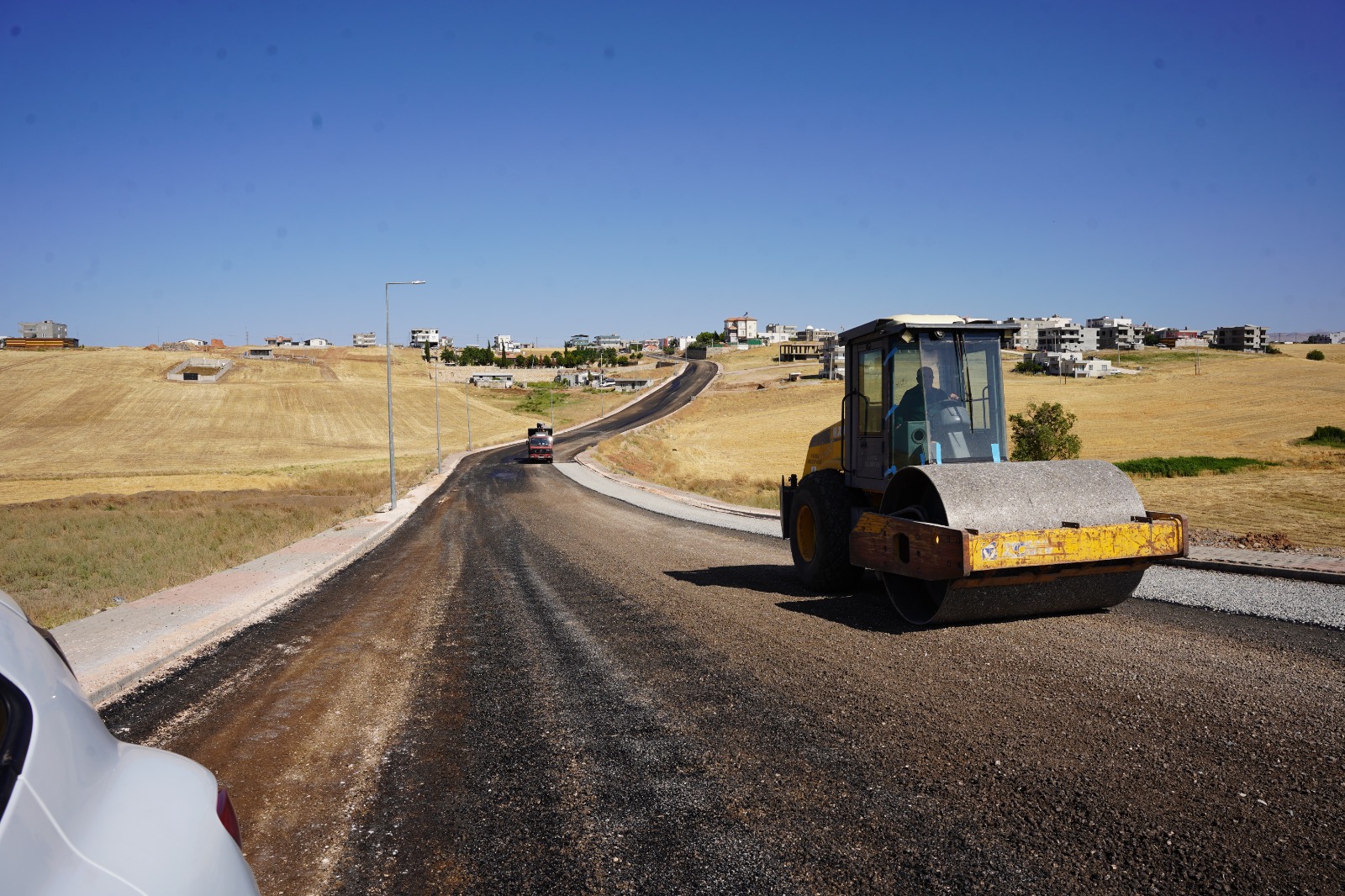 Kahta Belediyesi, İlçe Genelinde Yol Yapım Ve Asfaltlama Çalışmalarını Hızlandırdı
