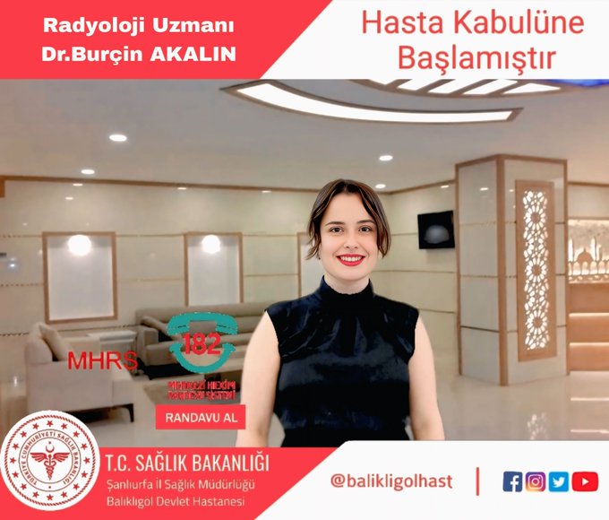 Radyoloji Uzmanı Doktor Burçin Akalın