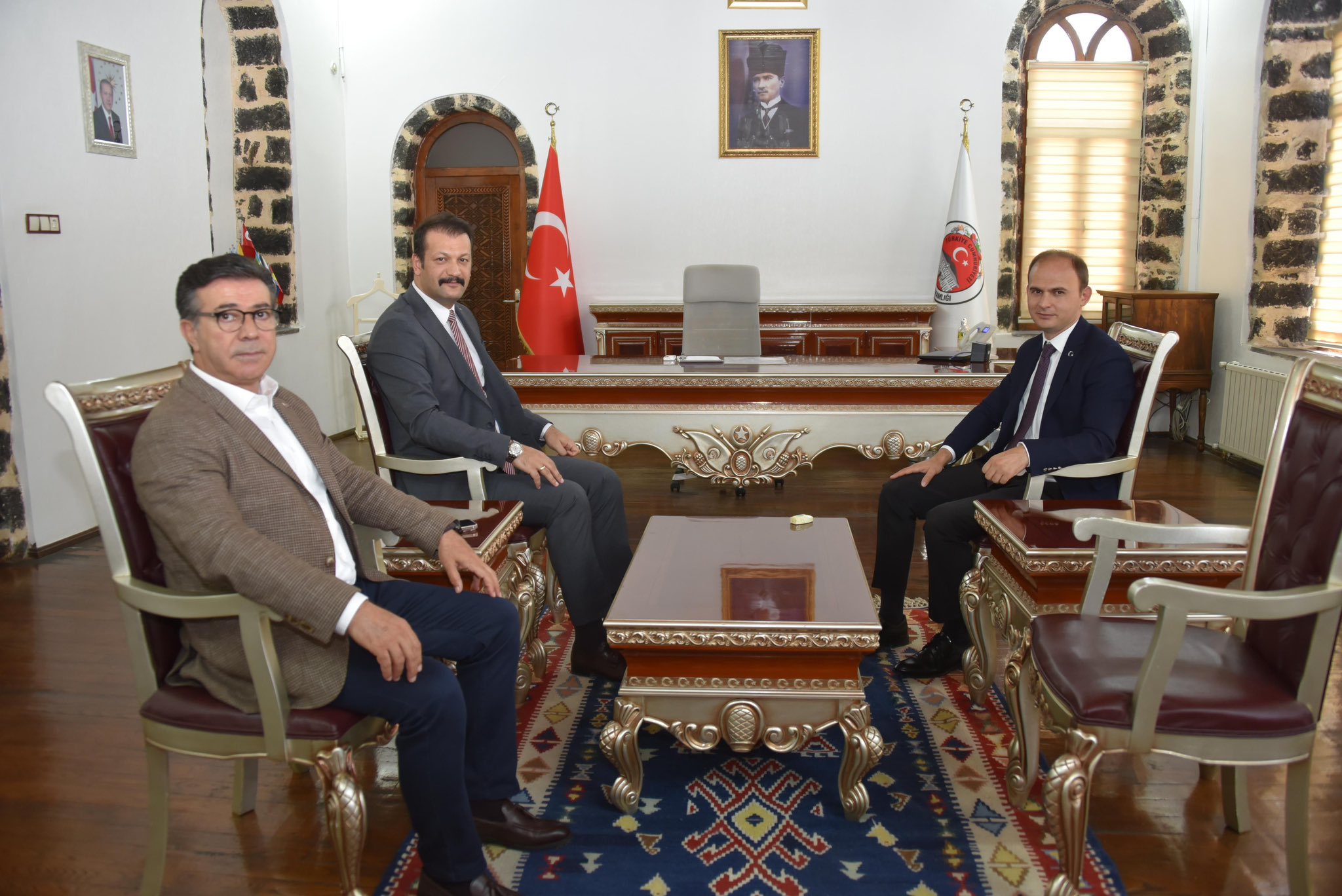 Salih Sak Göreve Başladı