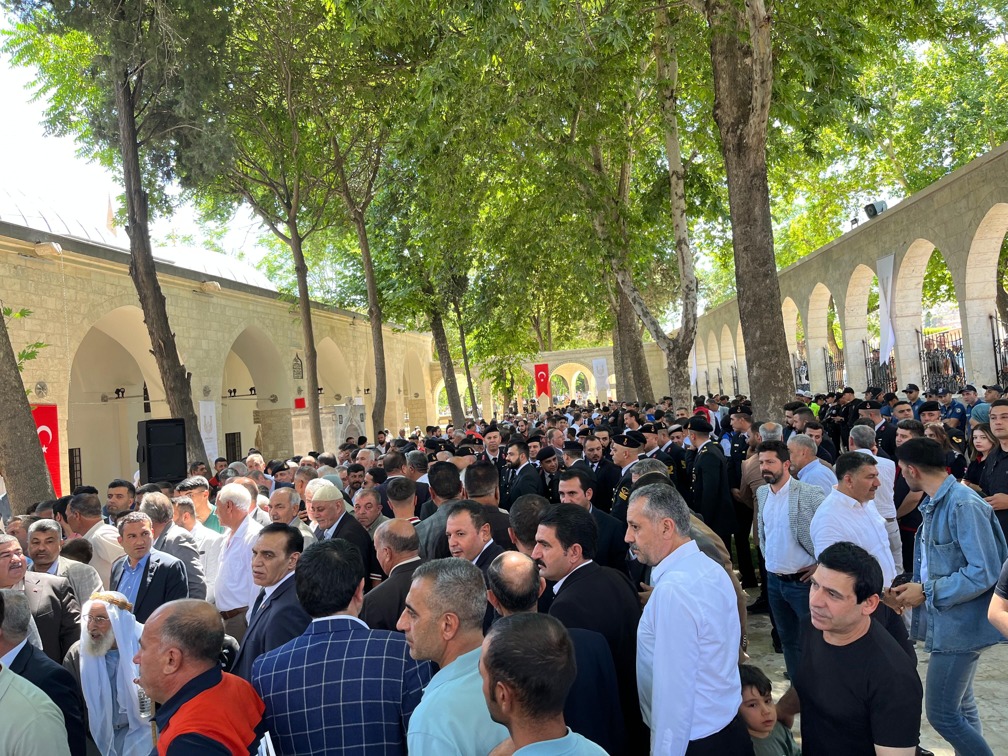 Şanlıurfa’da Bayramlaşma Programına Yoğun Katılım