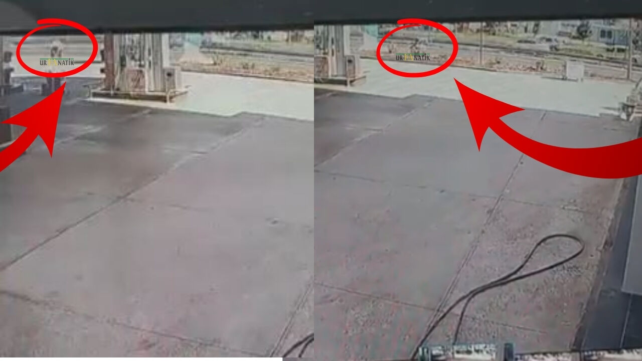 Şanlıurfa'da Motosiklet Sürücüsünü Ölüme Gittiği Anlar Kamerada (2)