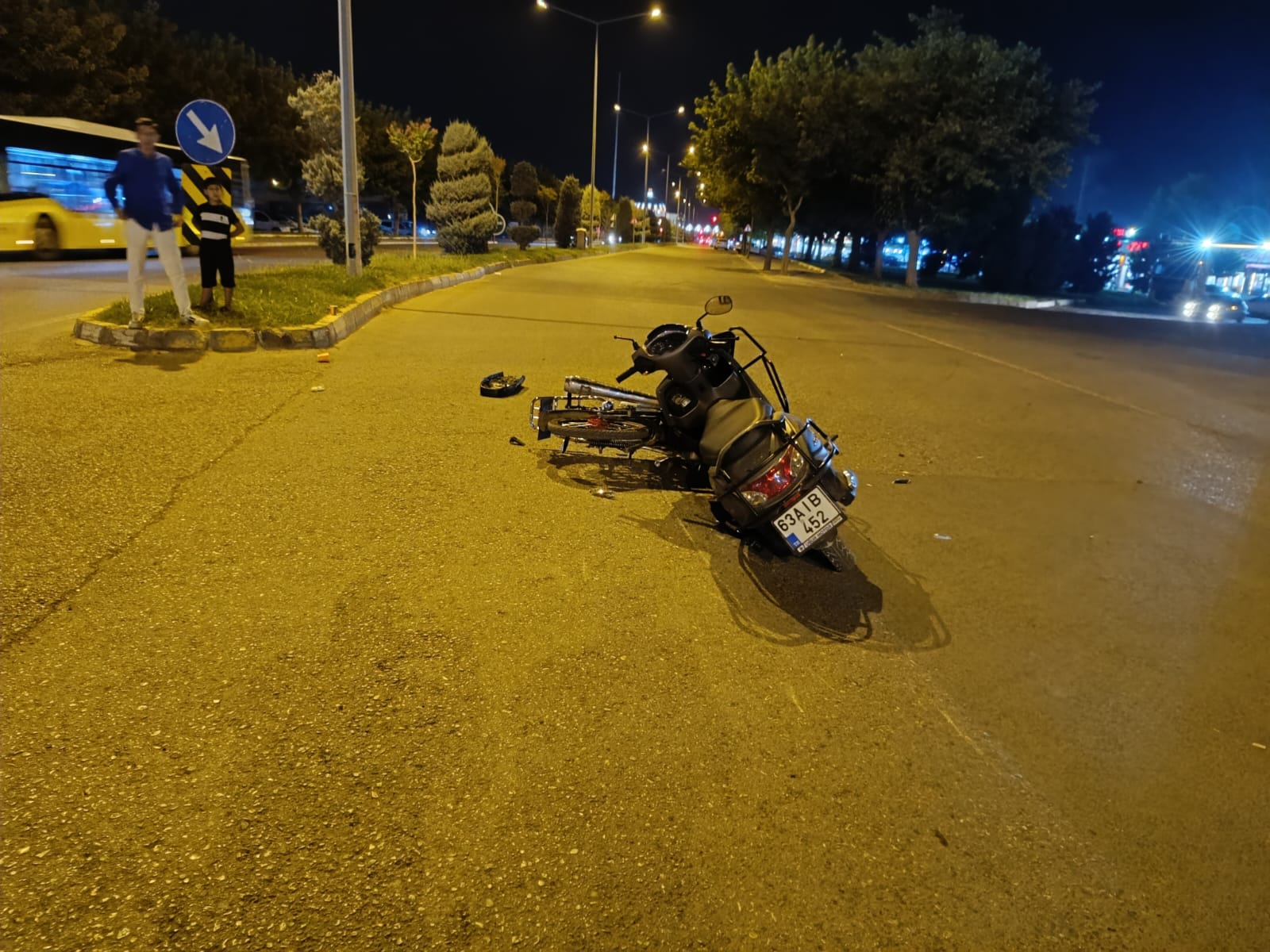 Şanlıurfa’da Motosikletler Çarpıştı, Yaralılar Var! (2)