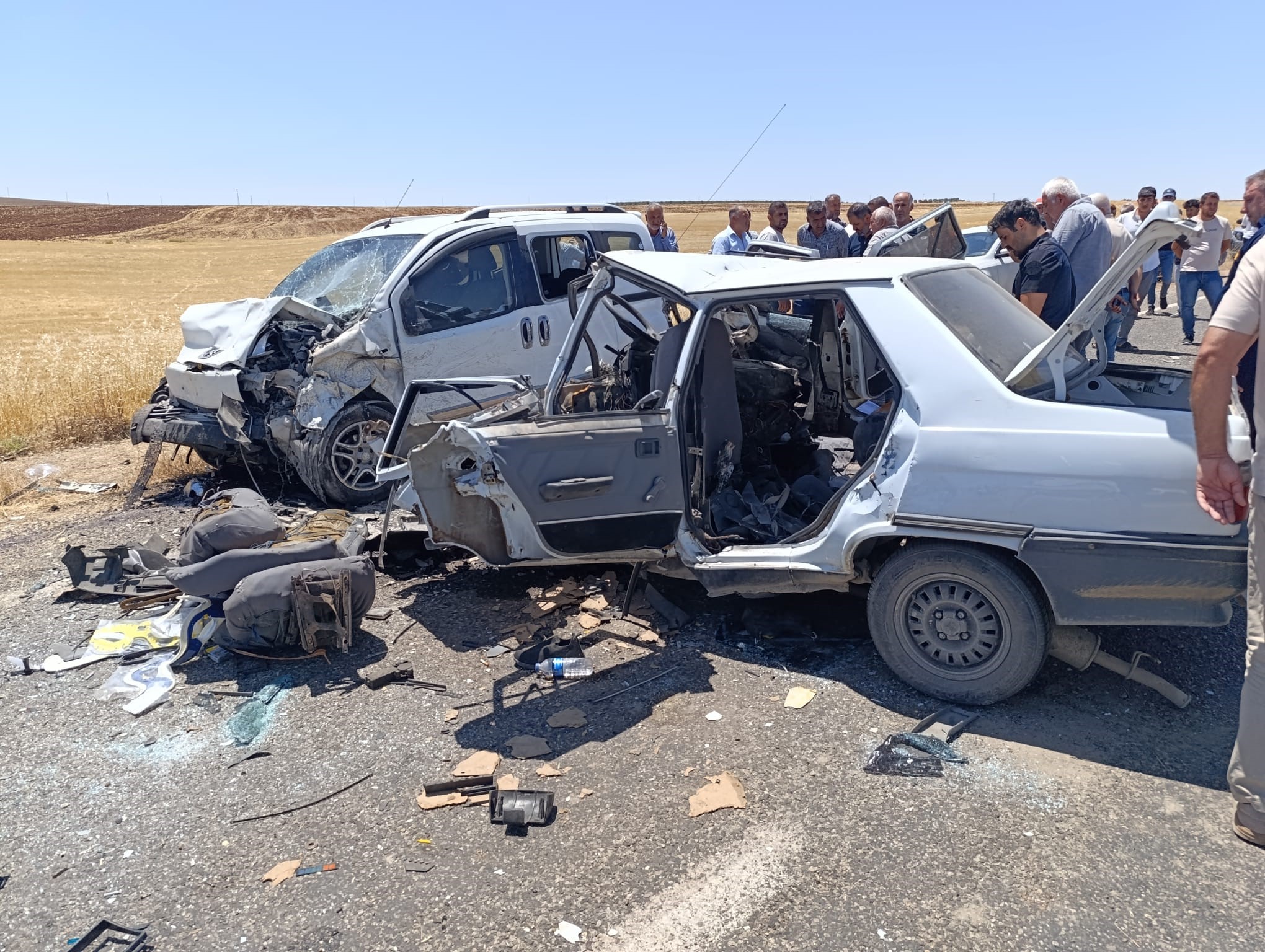 Şanliurfa’nin Komşu İli̇nde Feci̇ Kaza Çok Sayida Ölü Ve Yarali 1