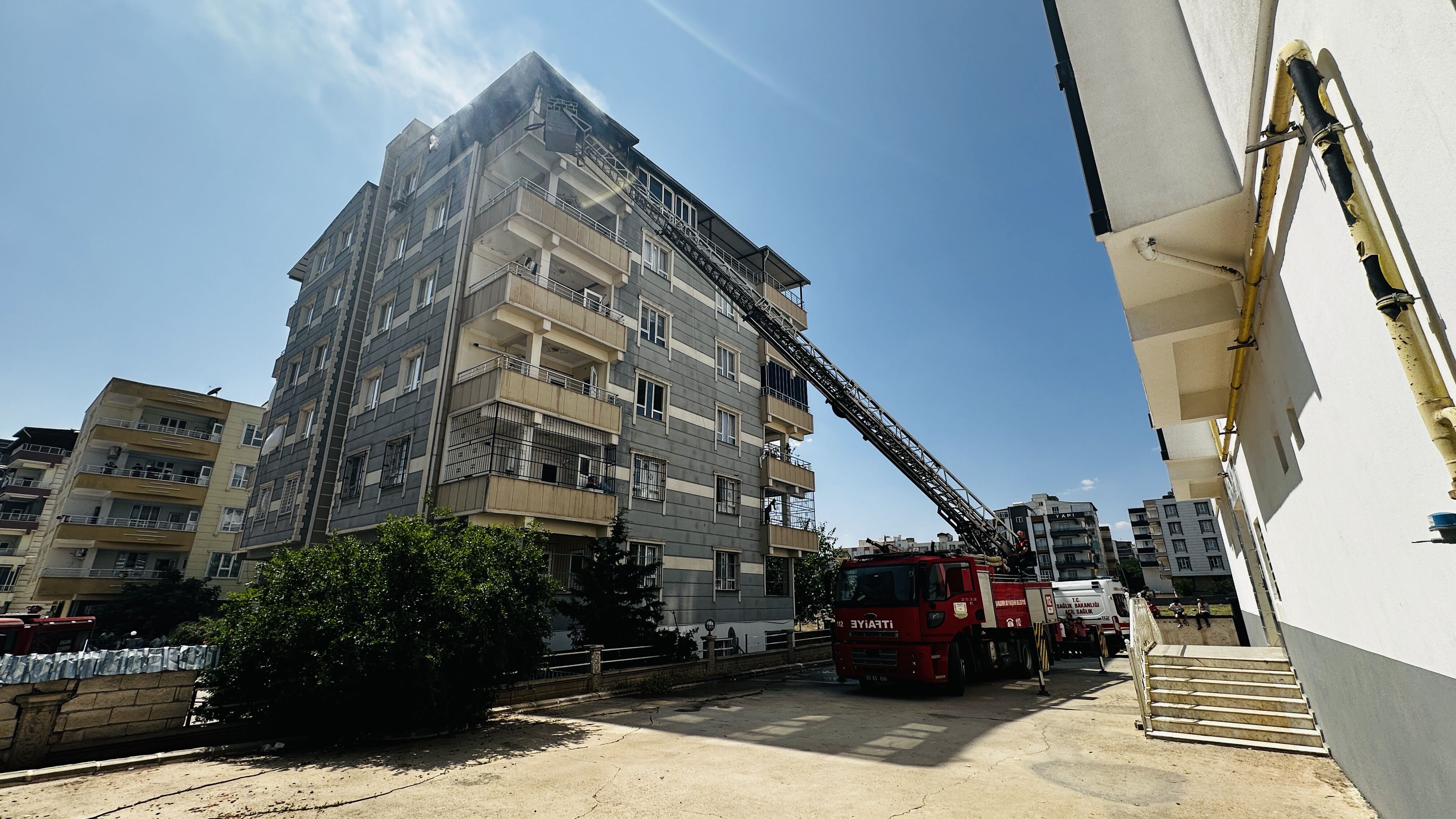Siverek'te Yangın Panigi (2)