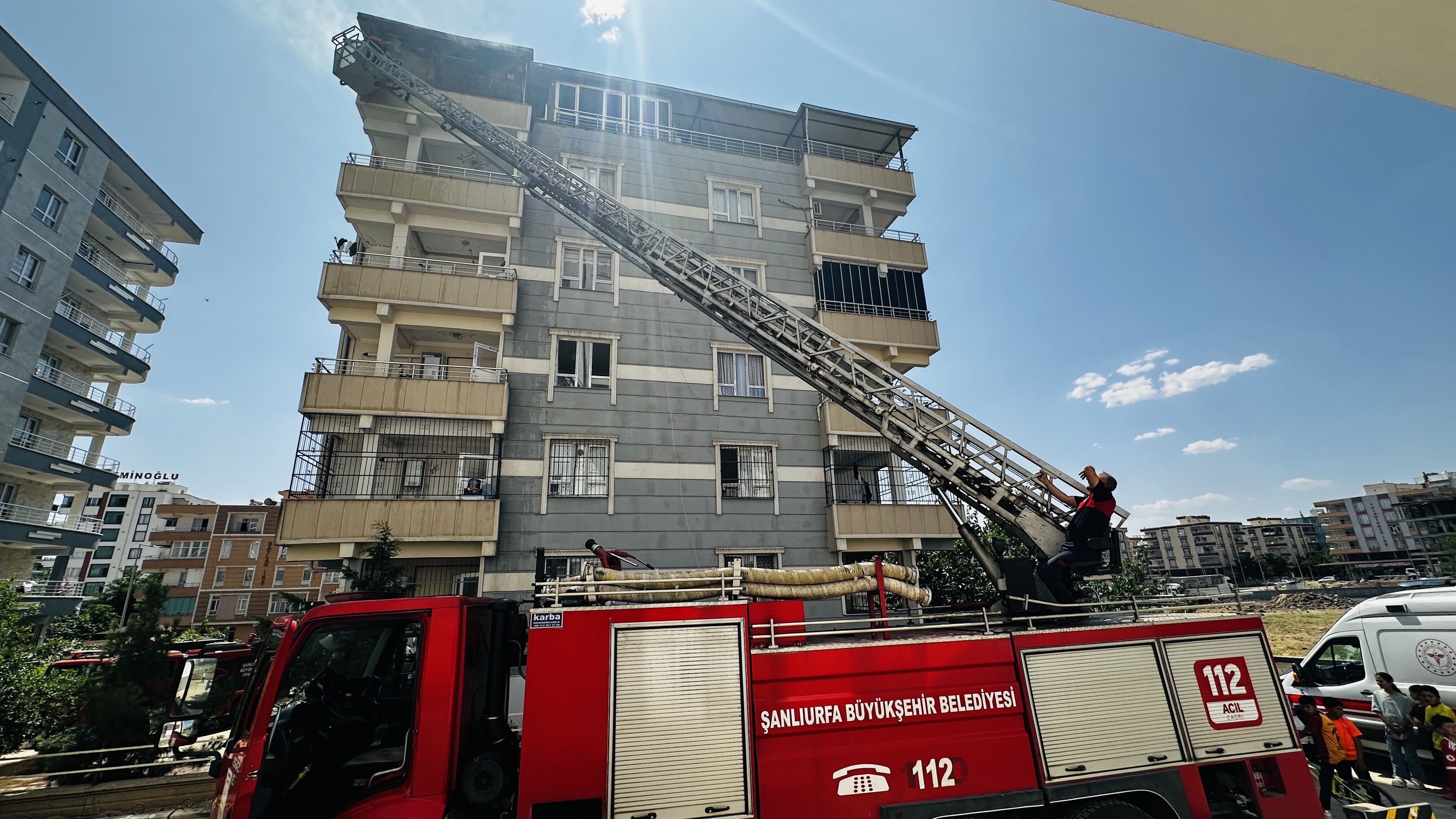 Siverek'te Yangın Panigi (3)