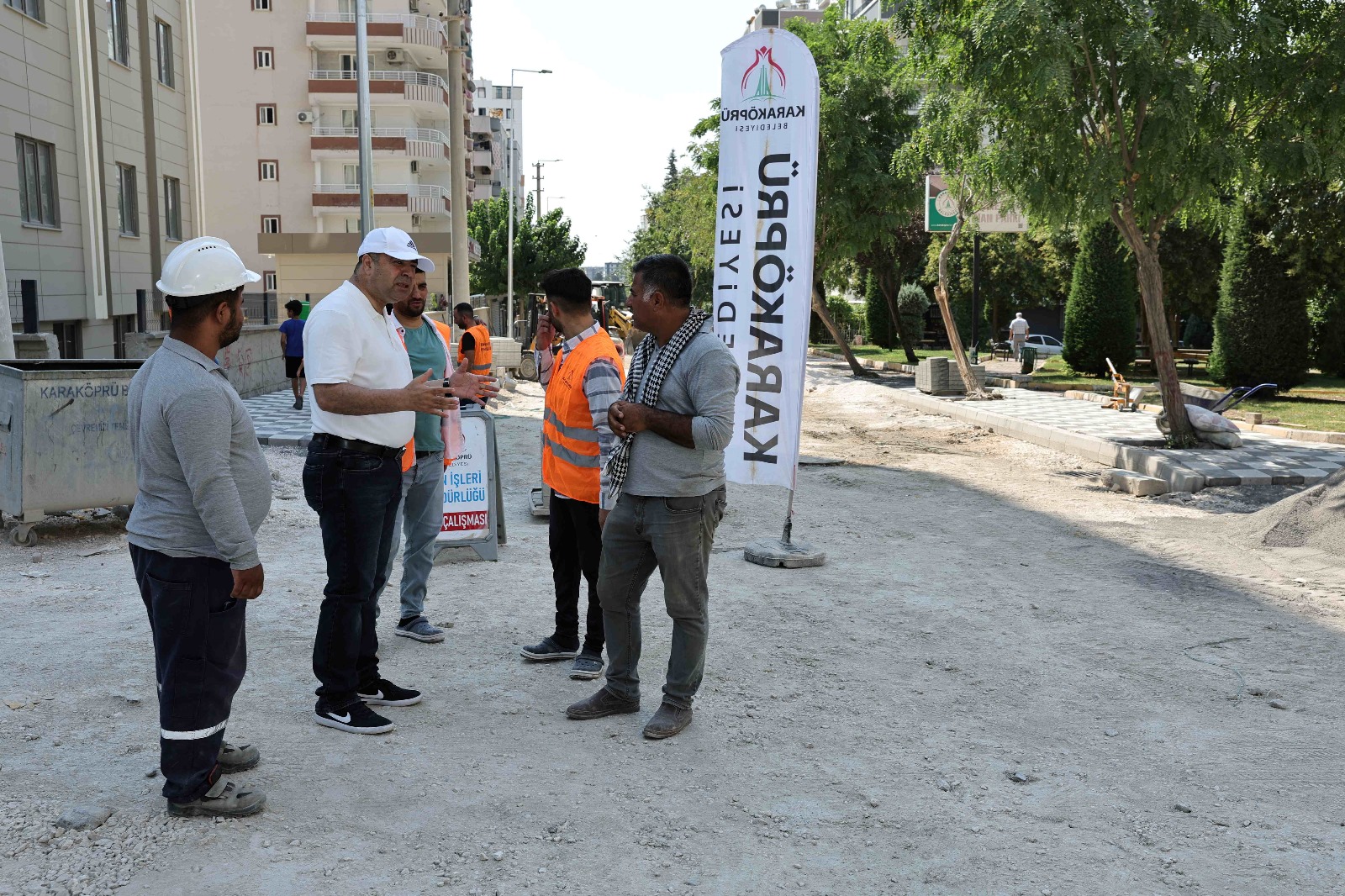 Karaköprü’de Üstyapı