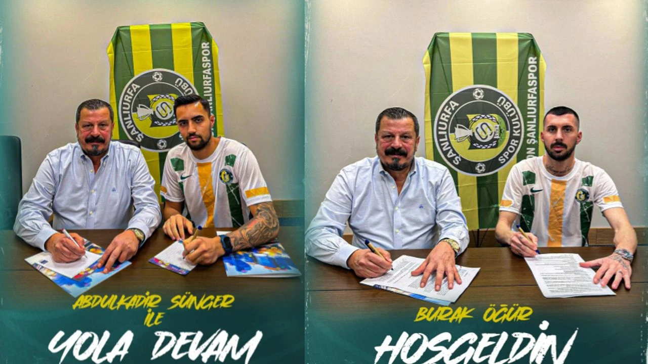 Abdulkadir Sünger Burak Öğür Şanlıurfasporda