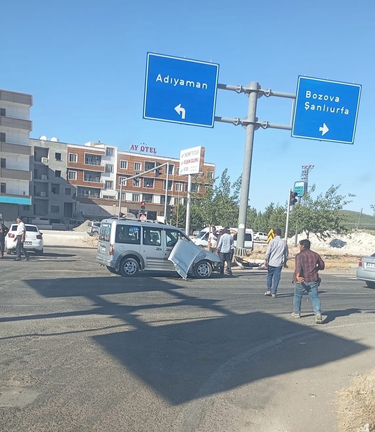 Adıyaman Yolu Kaza