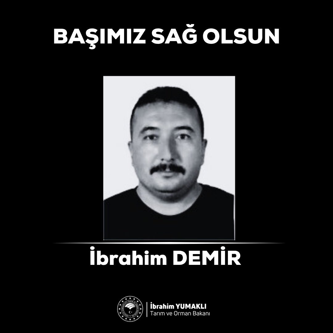 Bakan Yumaklı Acı Haberi Duyurdu Ödemiş Yangınında Bir Orman İşçimiz Şehit Oldu-1