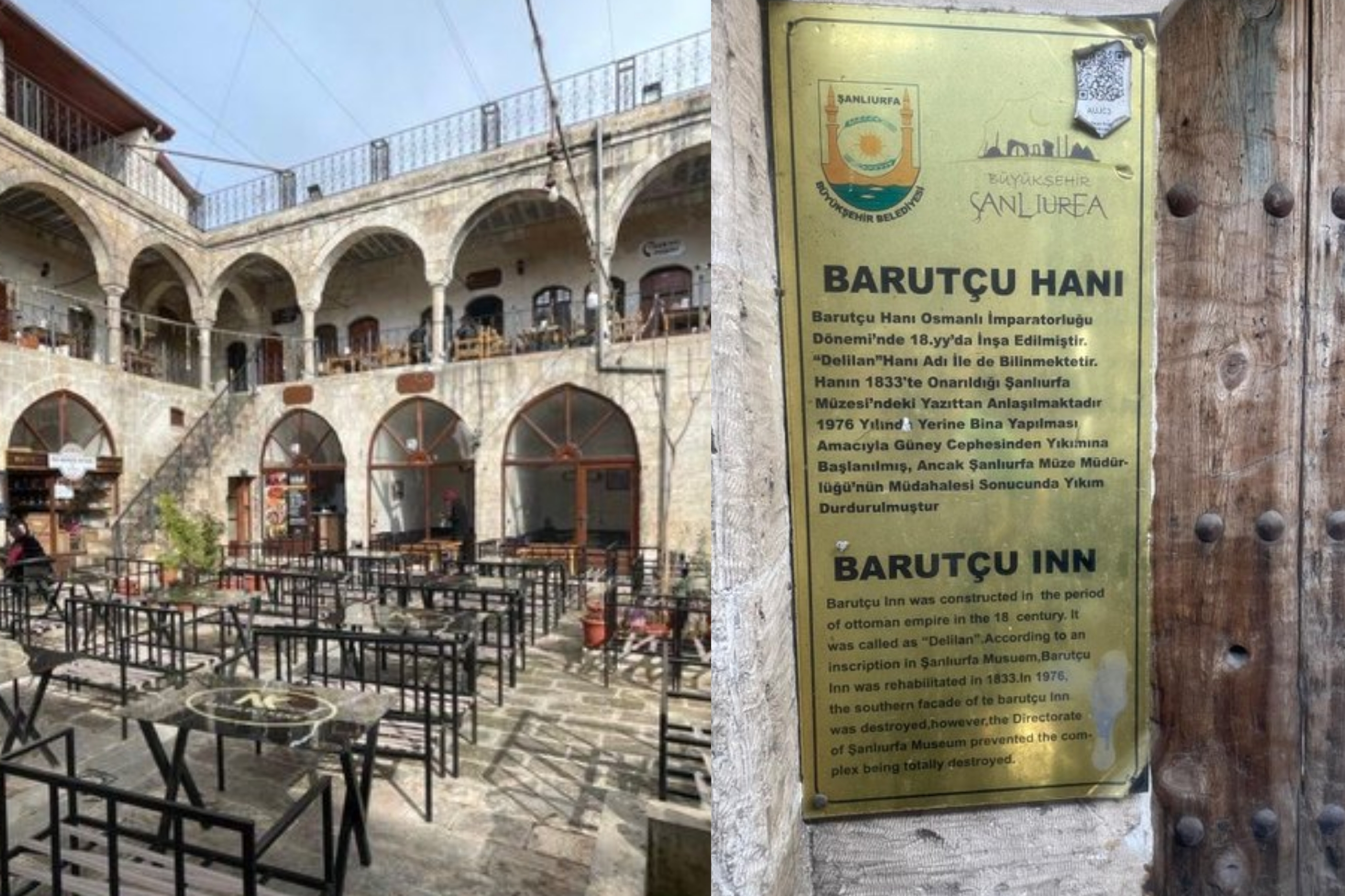 Barutçu Hanı Tabelası Krizi