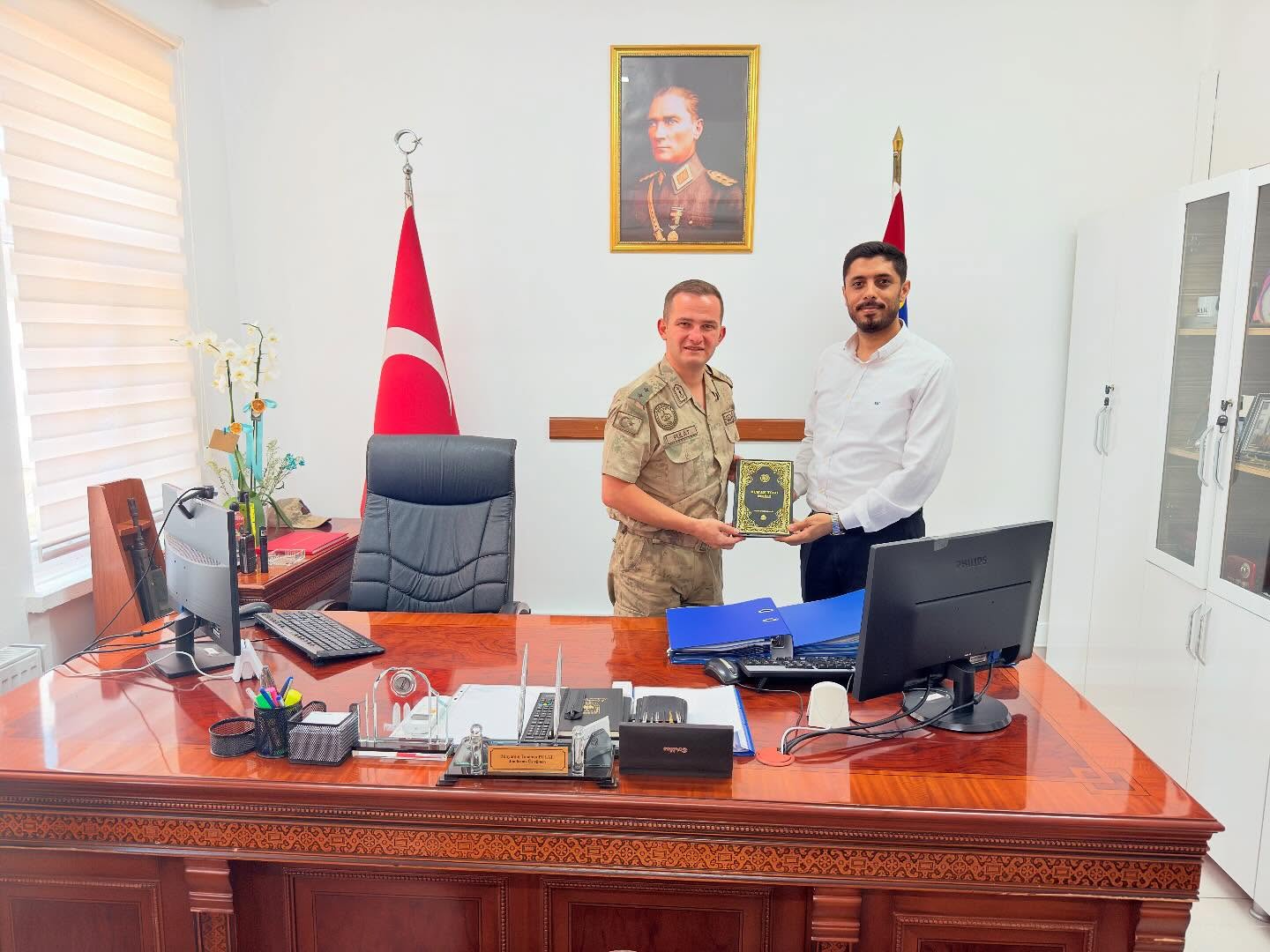 Bünyamin Tunahan Pulat, Ceylanpınar İlçe Jandarma Komutanlığı’na Atandı (2)