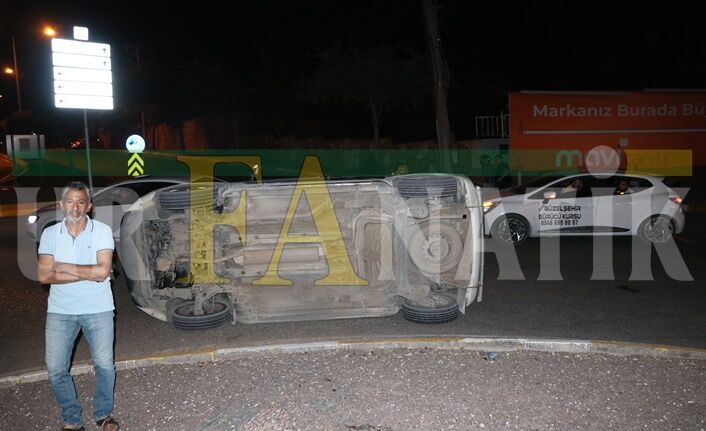 Haliliye’de Kadın Sürücü Ölümden Döndü (3)