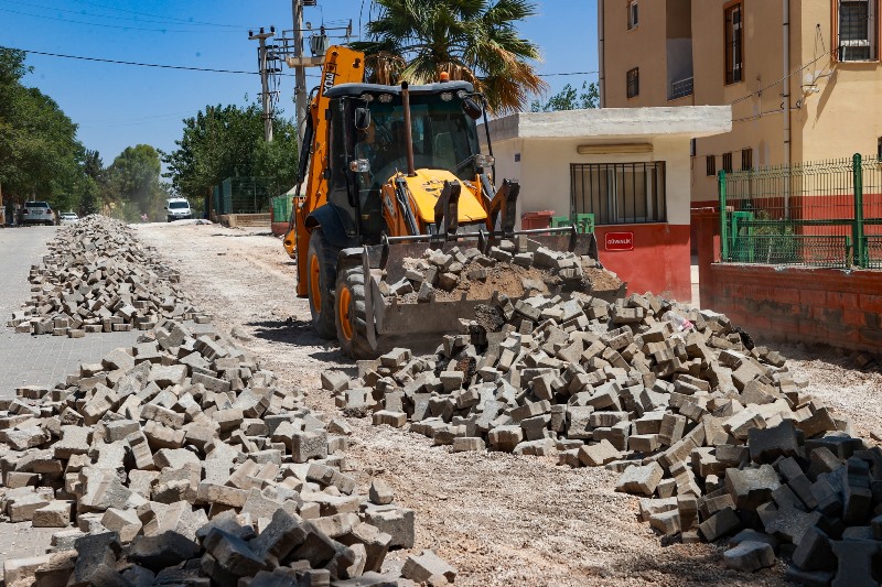 Harran'da Üst Yapı Çalışmaları Devam Ediyor