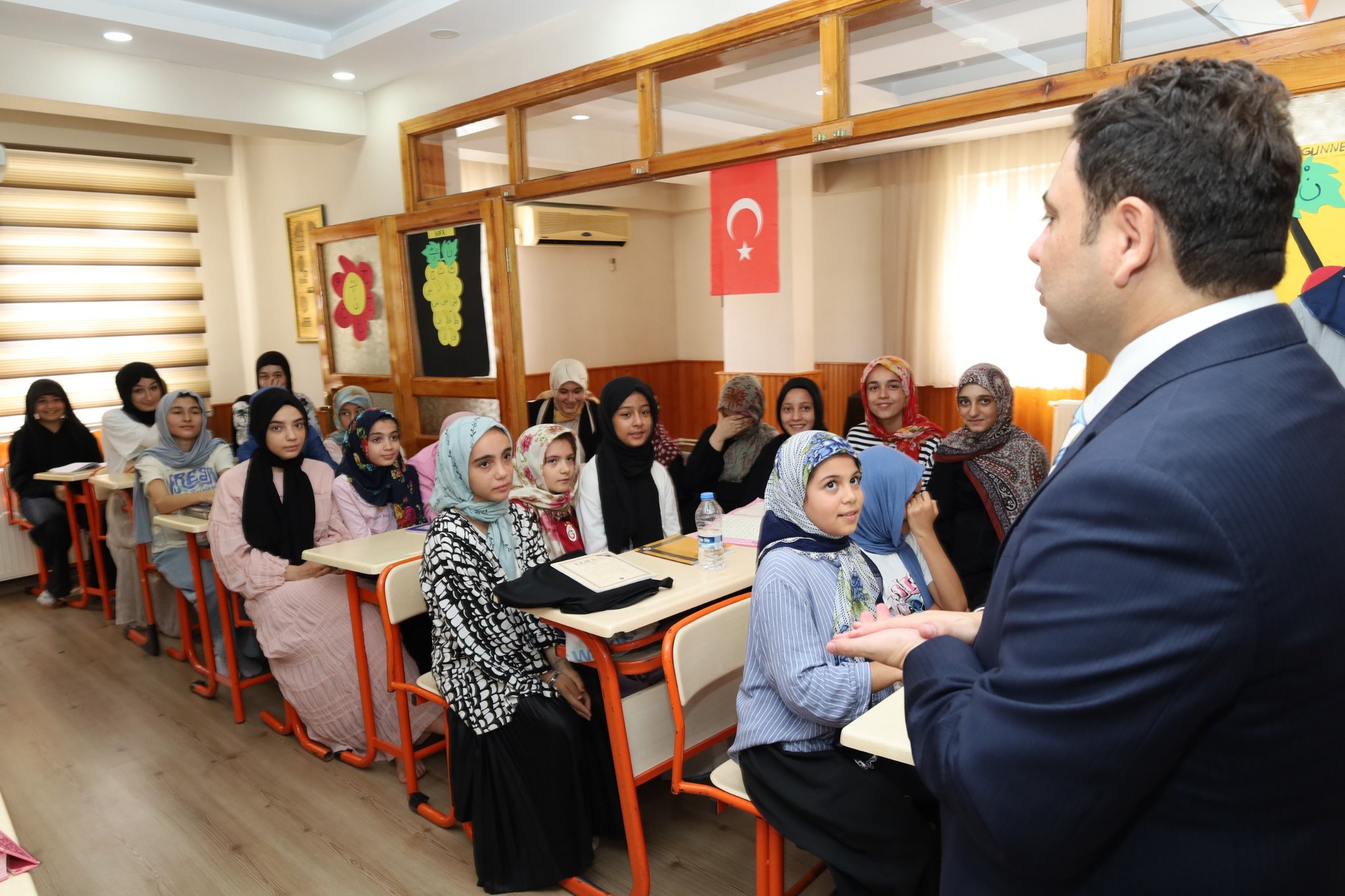 Kaymakam Şahin, Yaz Kur’an Kursu Öğrencileriyle Buluştu (1)