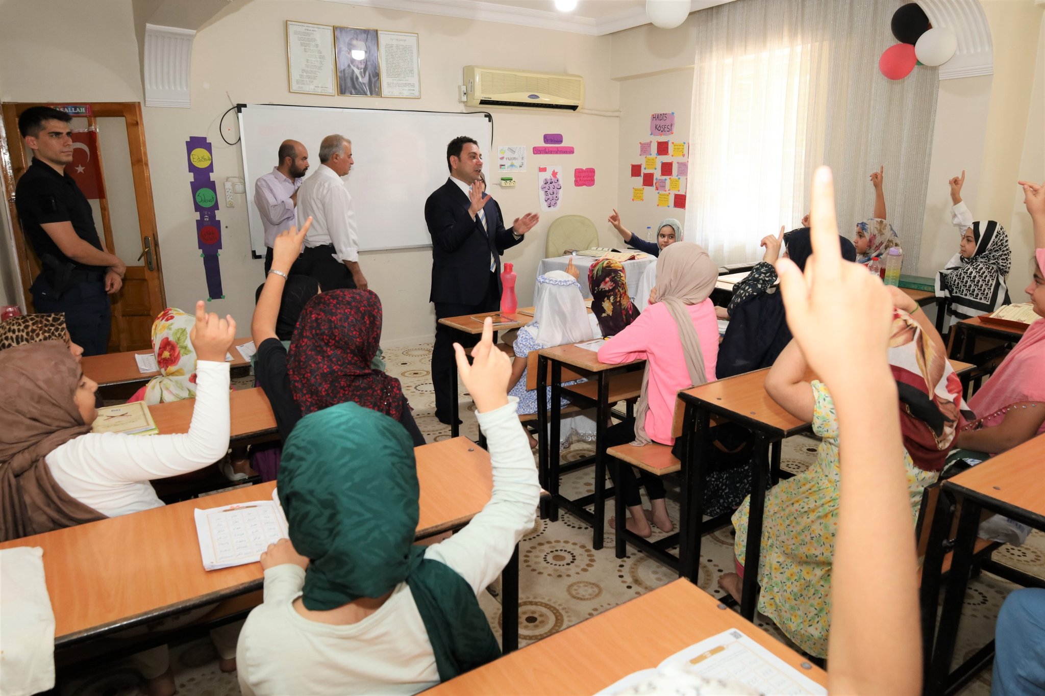 Kaymakam Şahin, Yaz Kur’an Kursu Öğrencileriyle Buluştu (2)