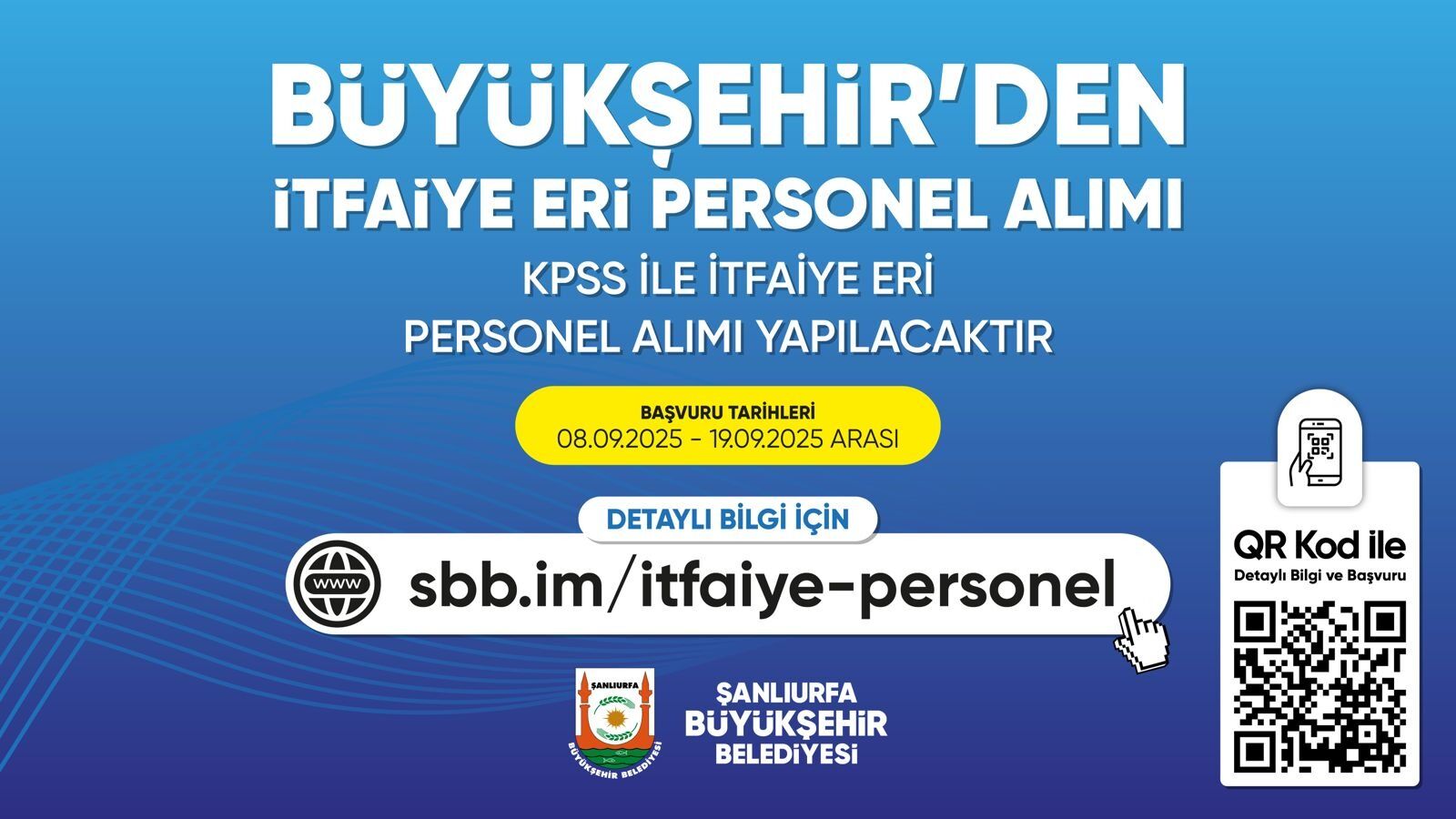 Kpss İle Şanlıurfa Büyükşehir Belediyesi’ne İtfaiye Eri Alınacak! Şartlar Ve Tarihler Açıklandı-1
