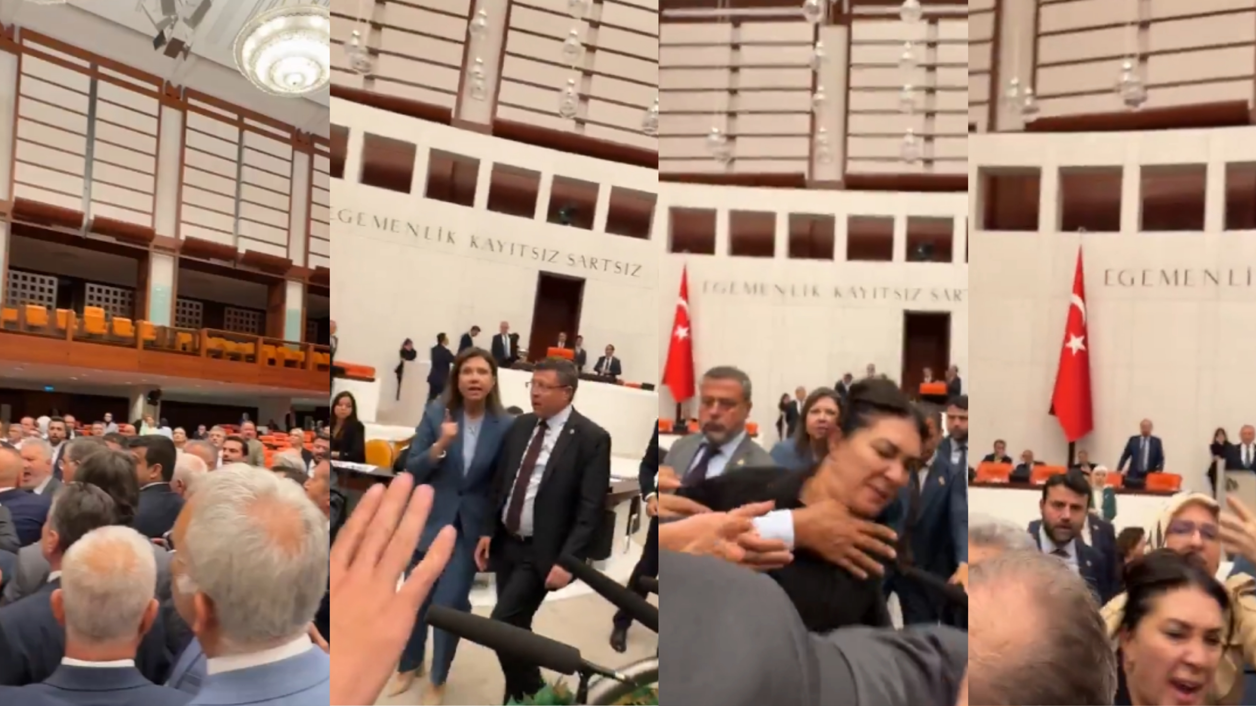 Mecliste Kadın Vekiller Birbirine Girdi