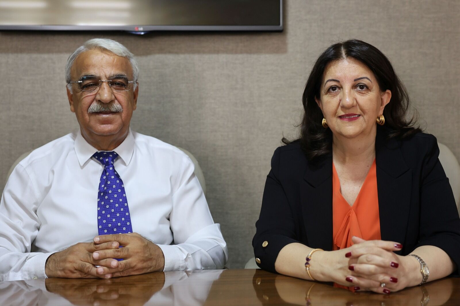 Mithat Sancar Pervin Buldan Foto