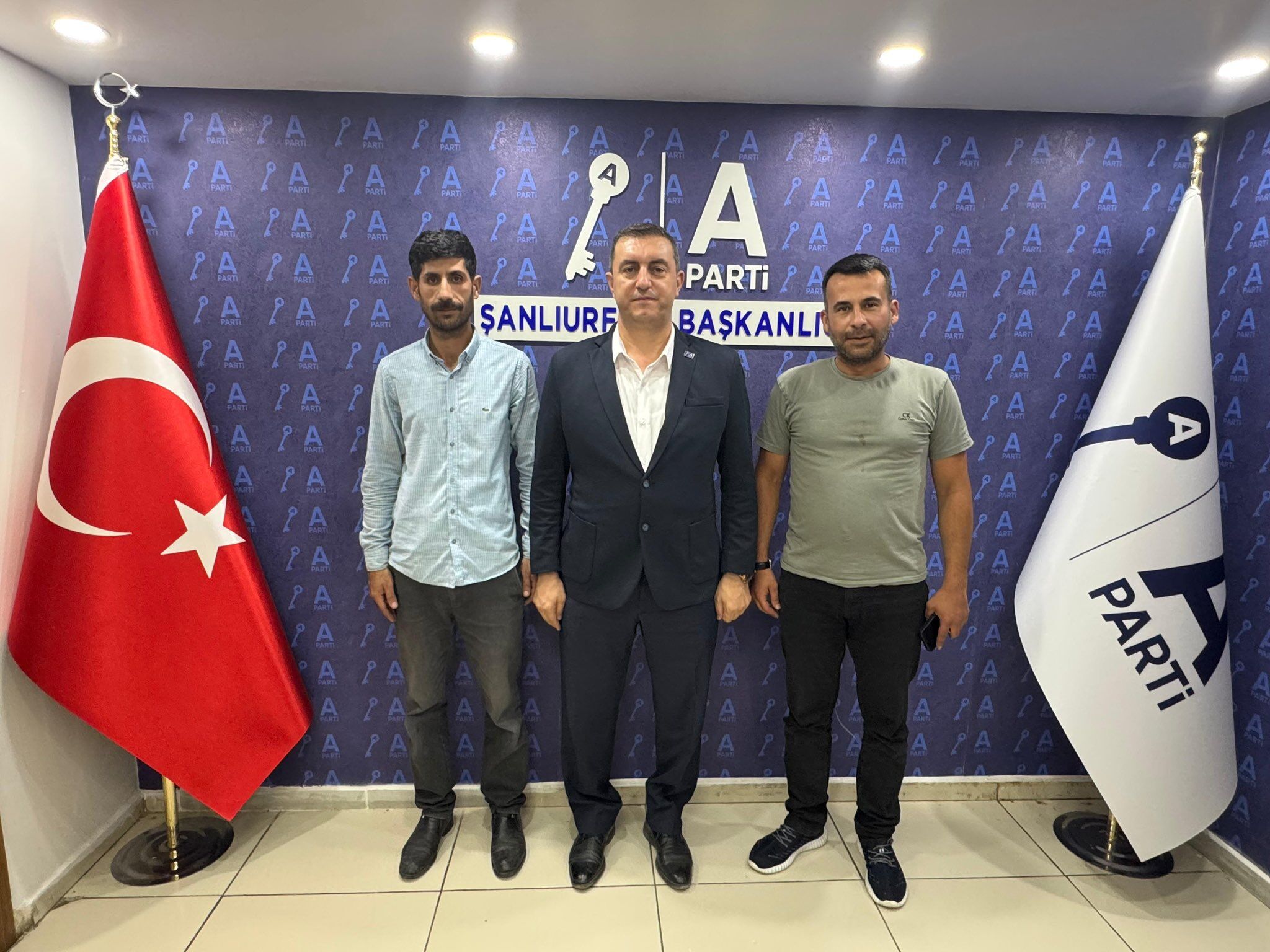 Mustafa Kayısı Anahtar Parti Şanlıurfa İl Başkanlığı’na Katıldı (1)