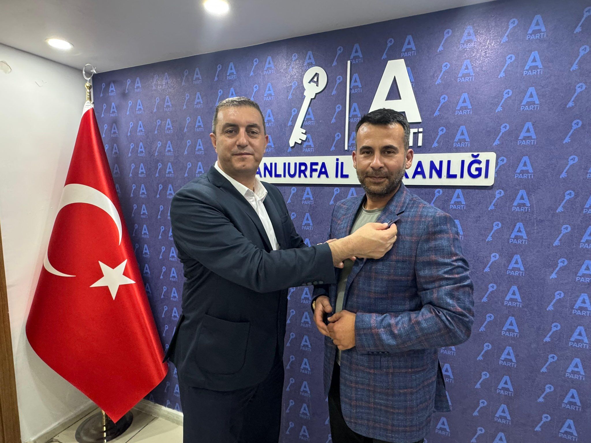 Mustafa Kayısı Anahtar Parti Şanlıurfa İl Başkanlığı’na Katıldı (2)